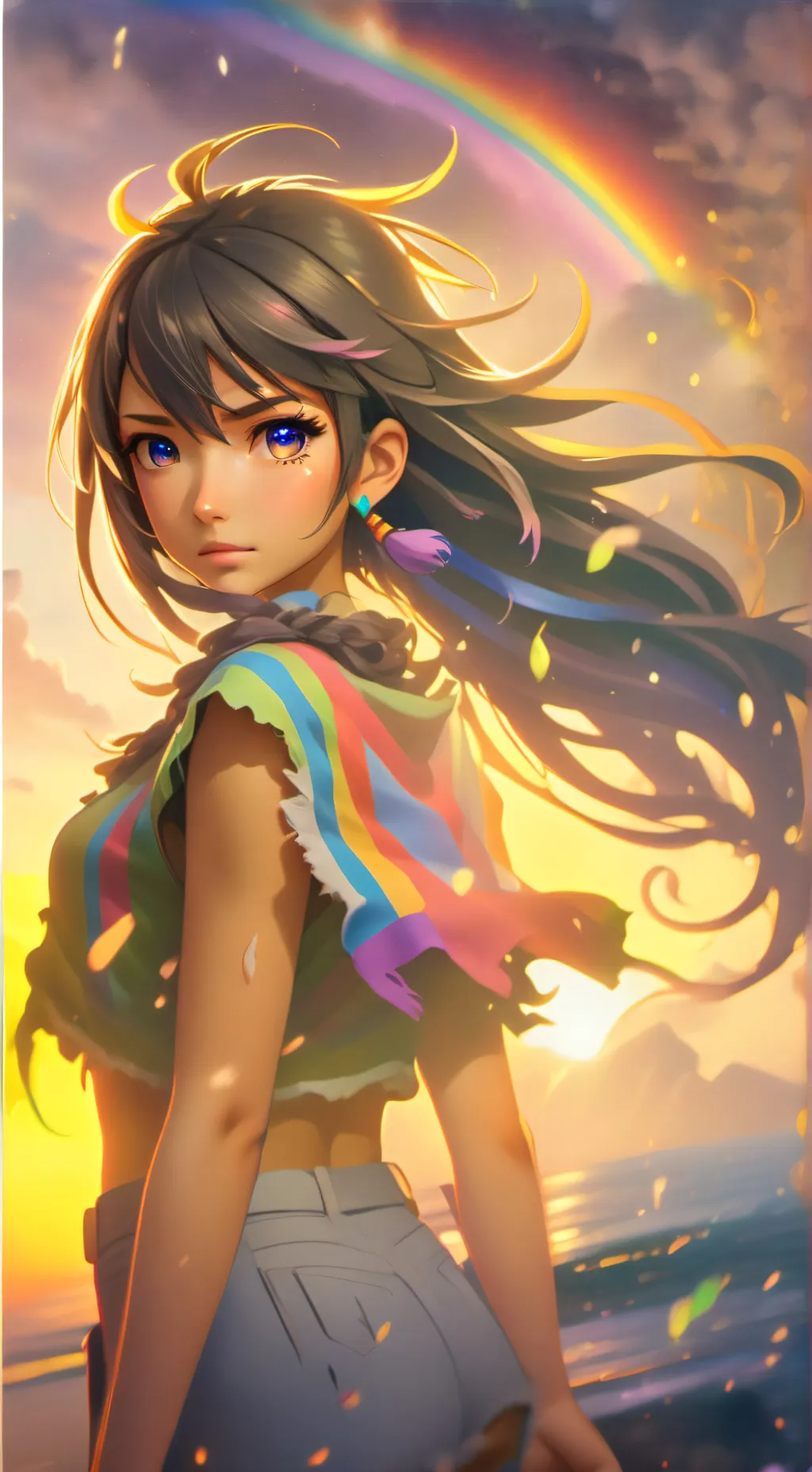 ai character: Katori background