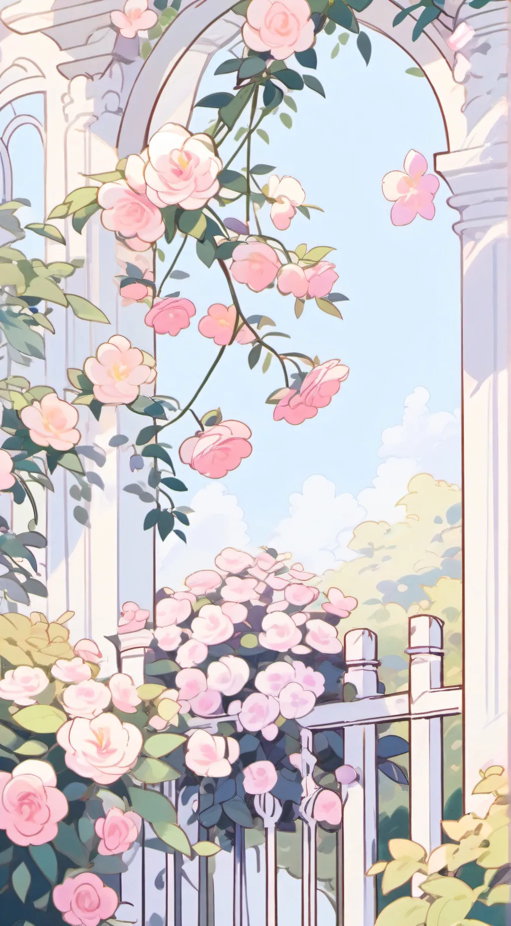 ai character: DW SHIP💕🌈 background