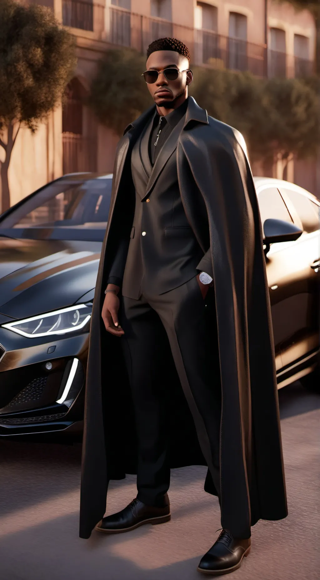 ai character: Travis Anderson background