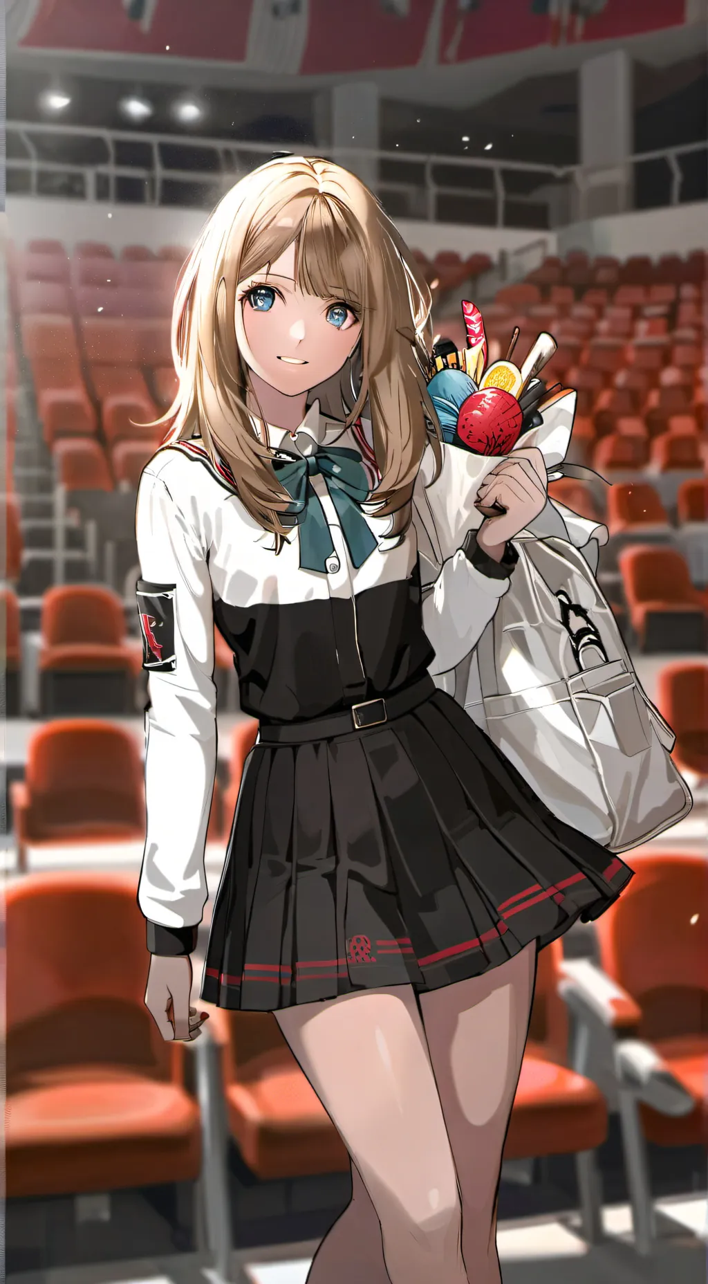 ai character: Addison  background