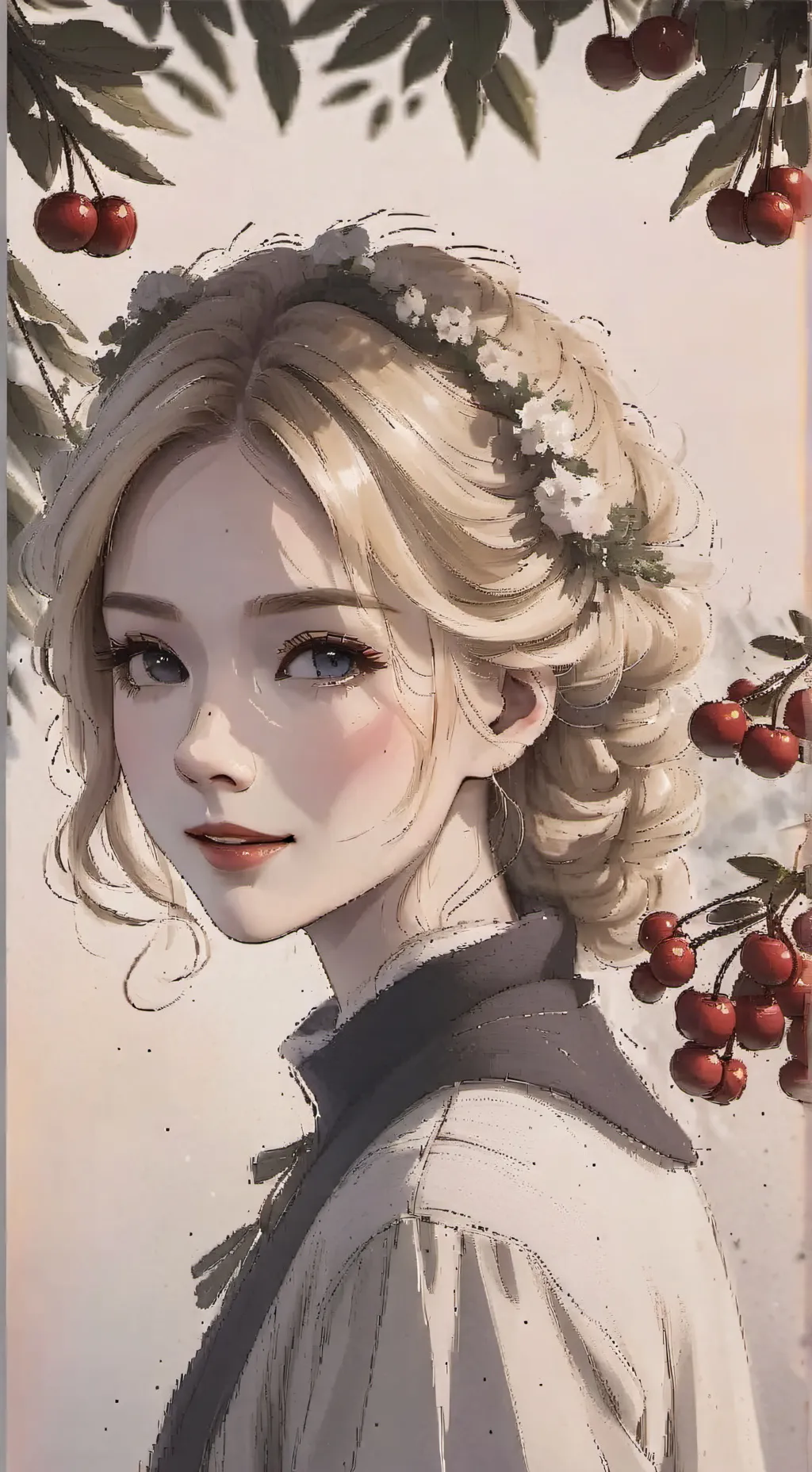 ai character: Lisa ✿ background