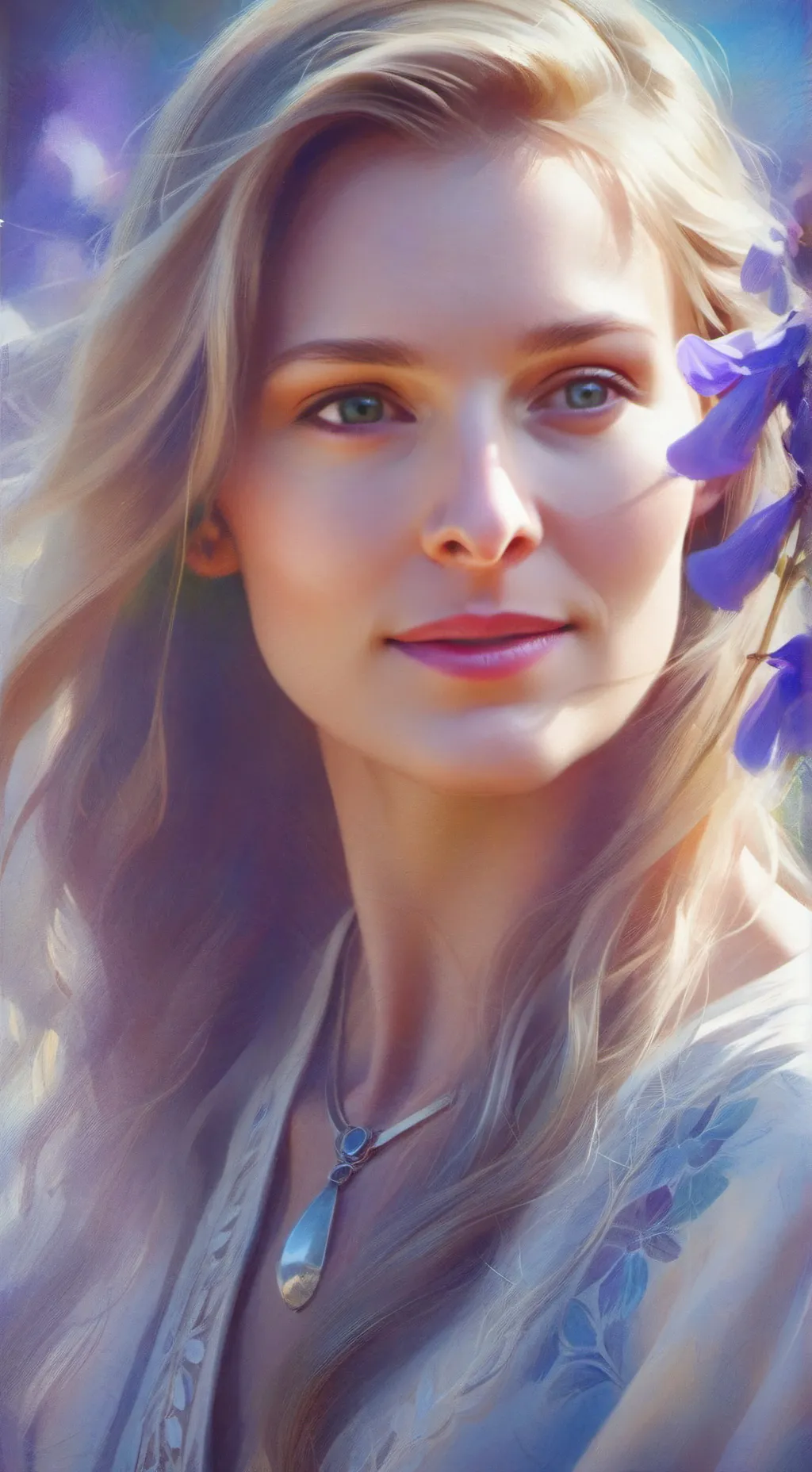 ai character: Sumika background