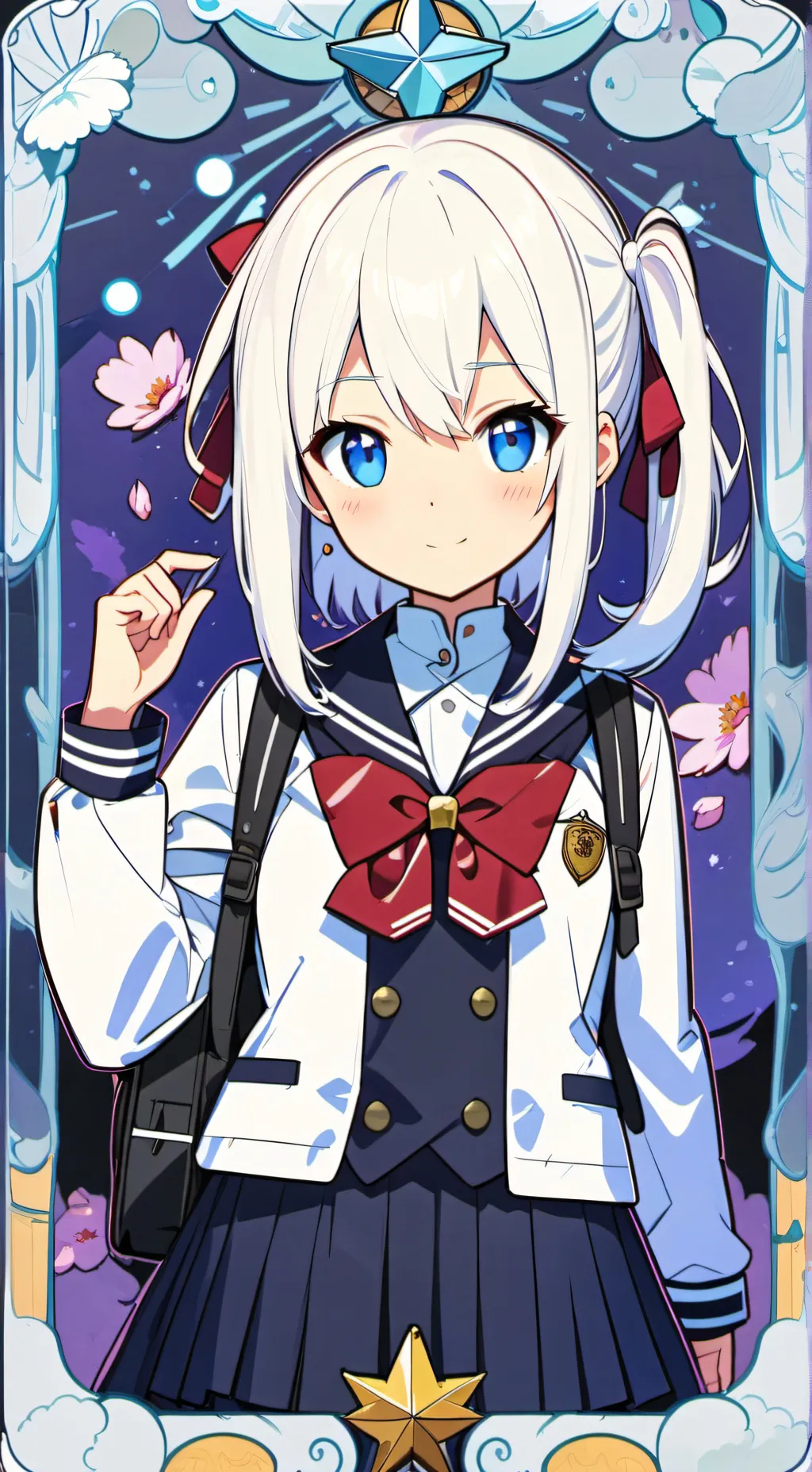 ai character: Stephanie  background