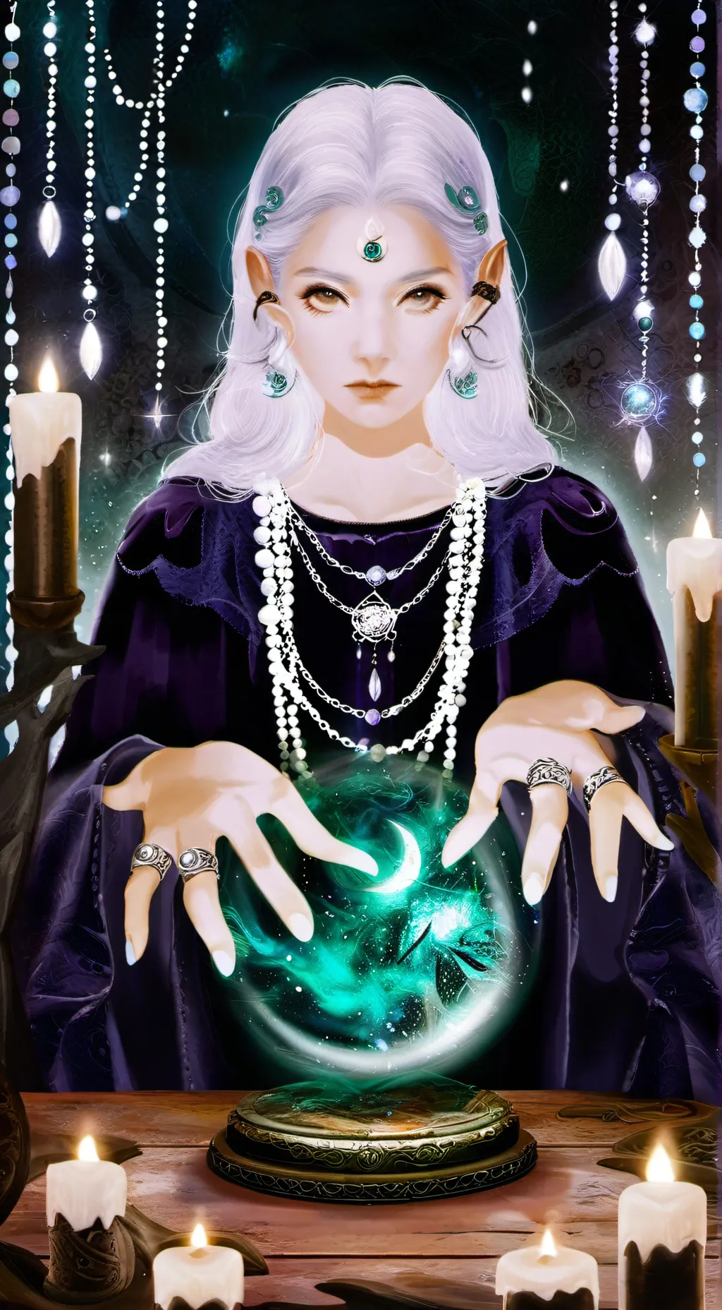 ai character: ☆ background