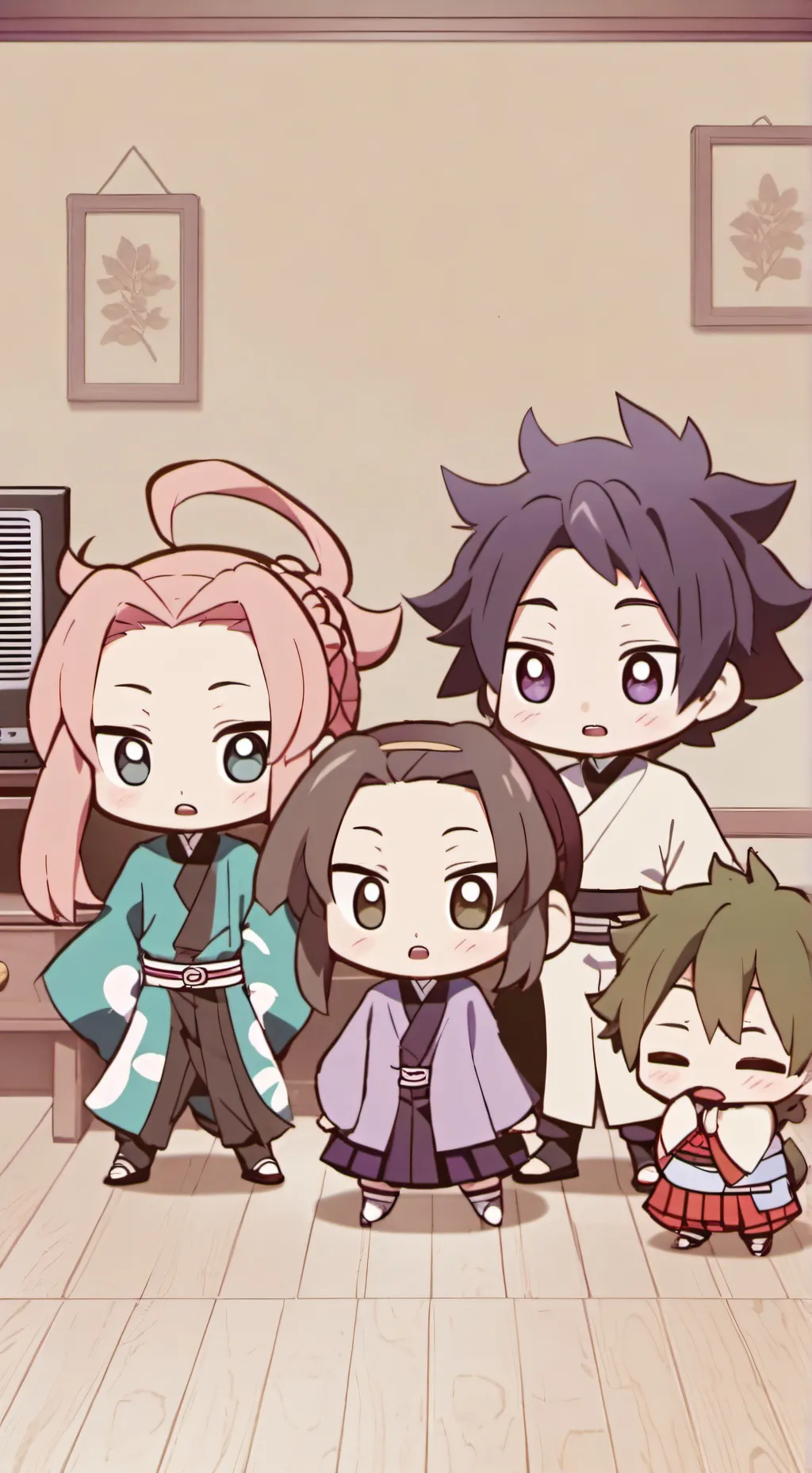 ai character: hashiras background