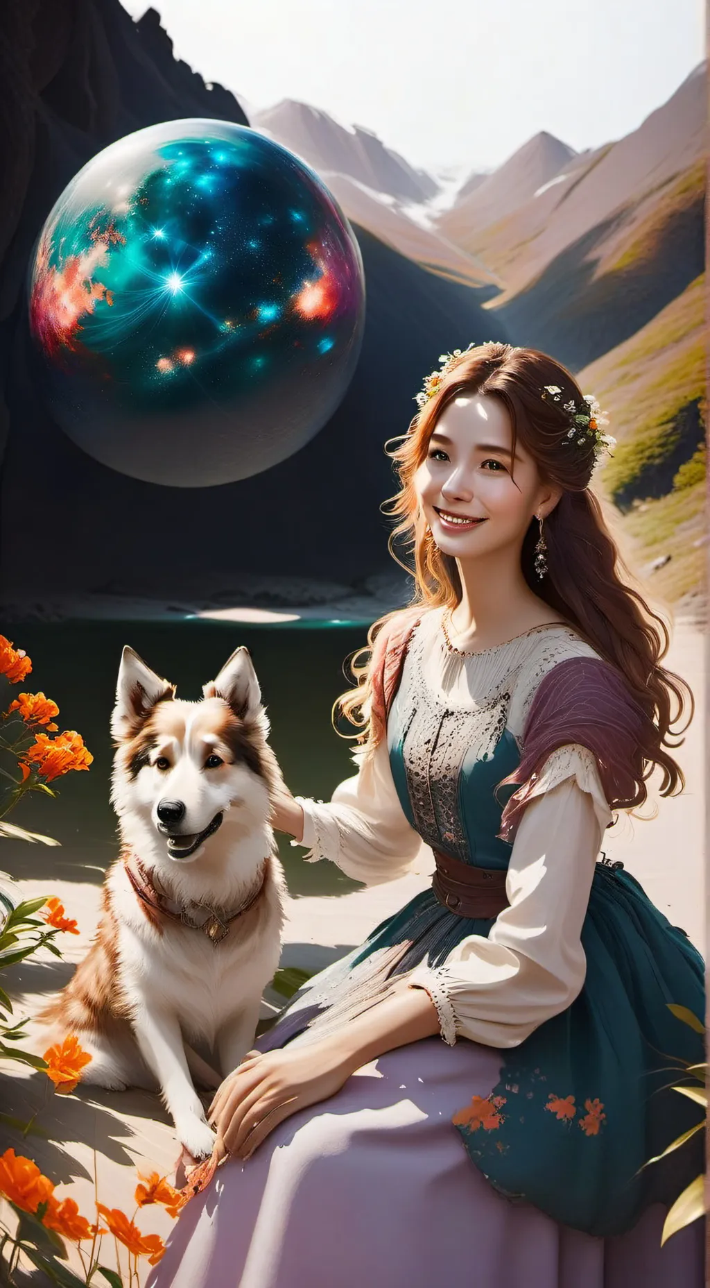 ai character: kamila background