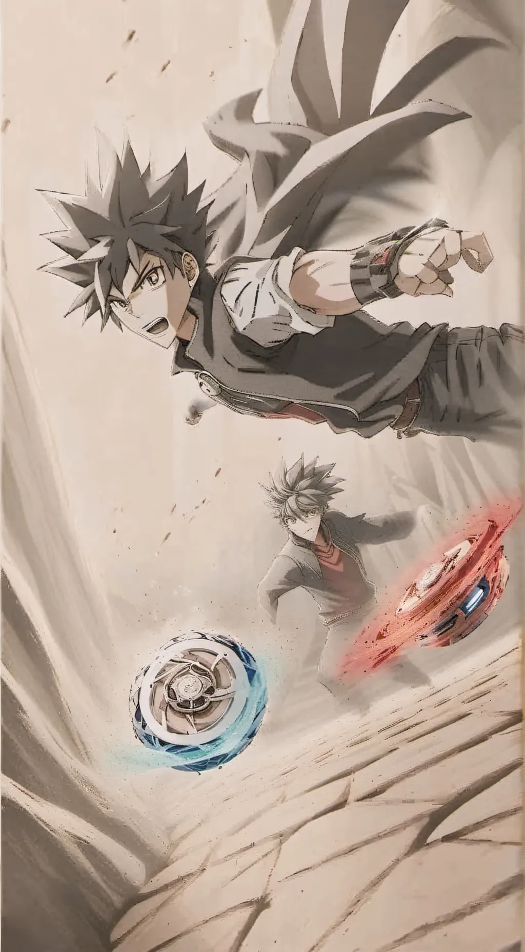 ai character: Metal strikers background