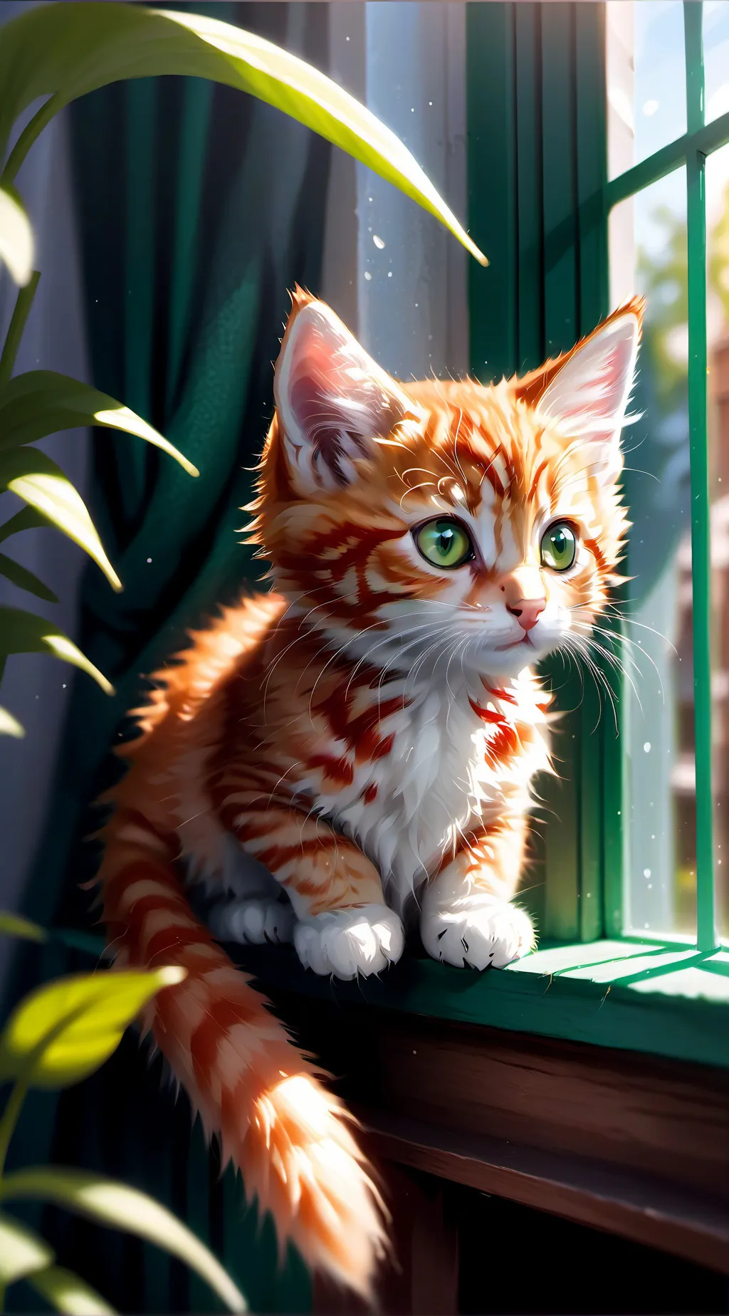 ai character: Destroying Kitten background