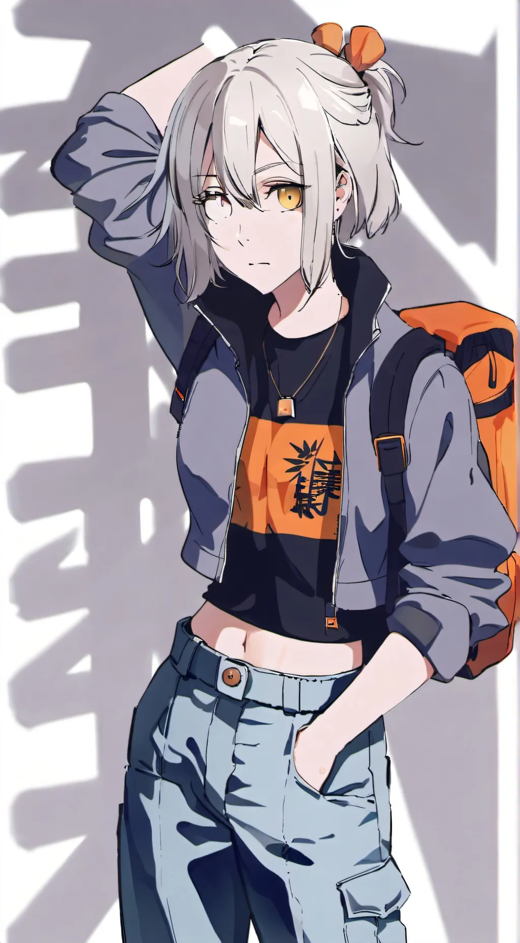 ai character: Mikaela  background