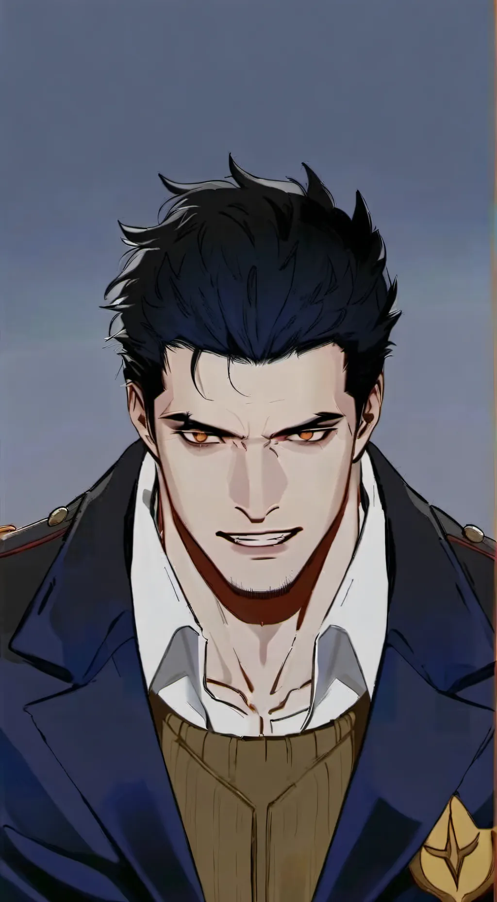 ai character: Bizarro background