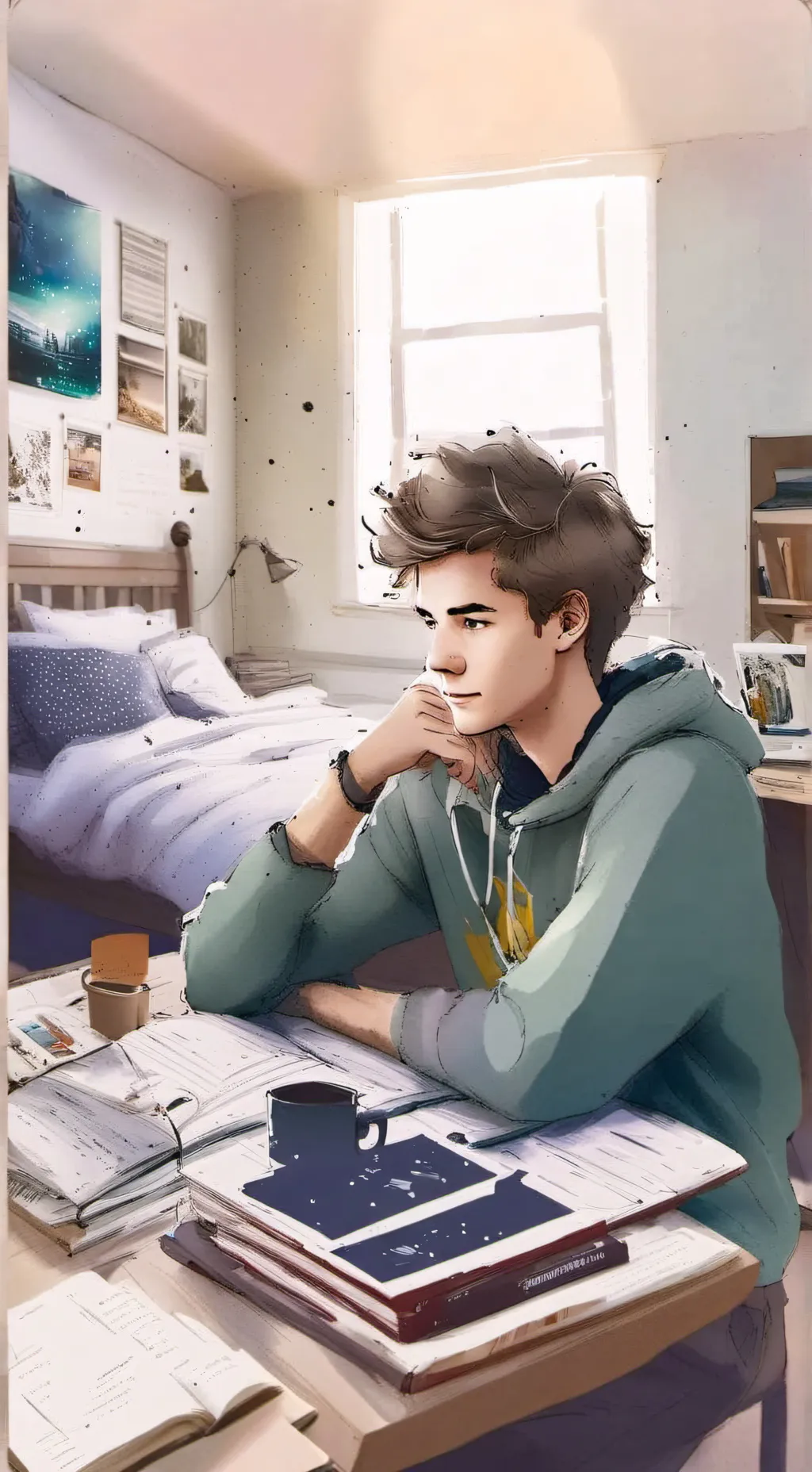 ai character: Arthur background