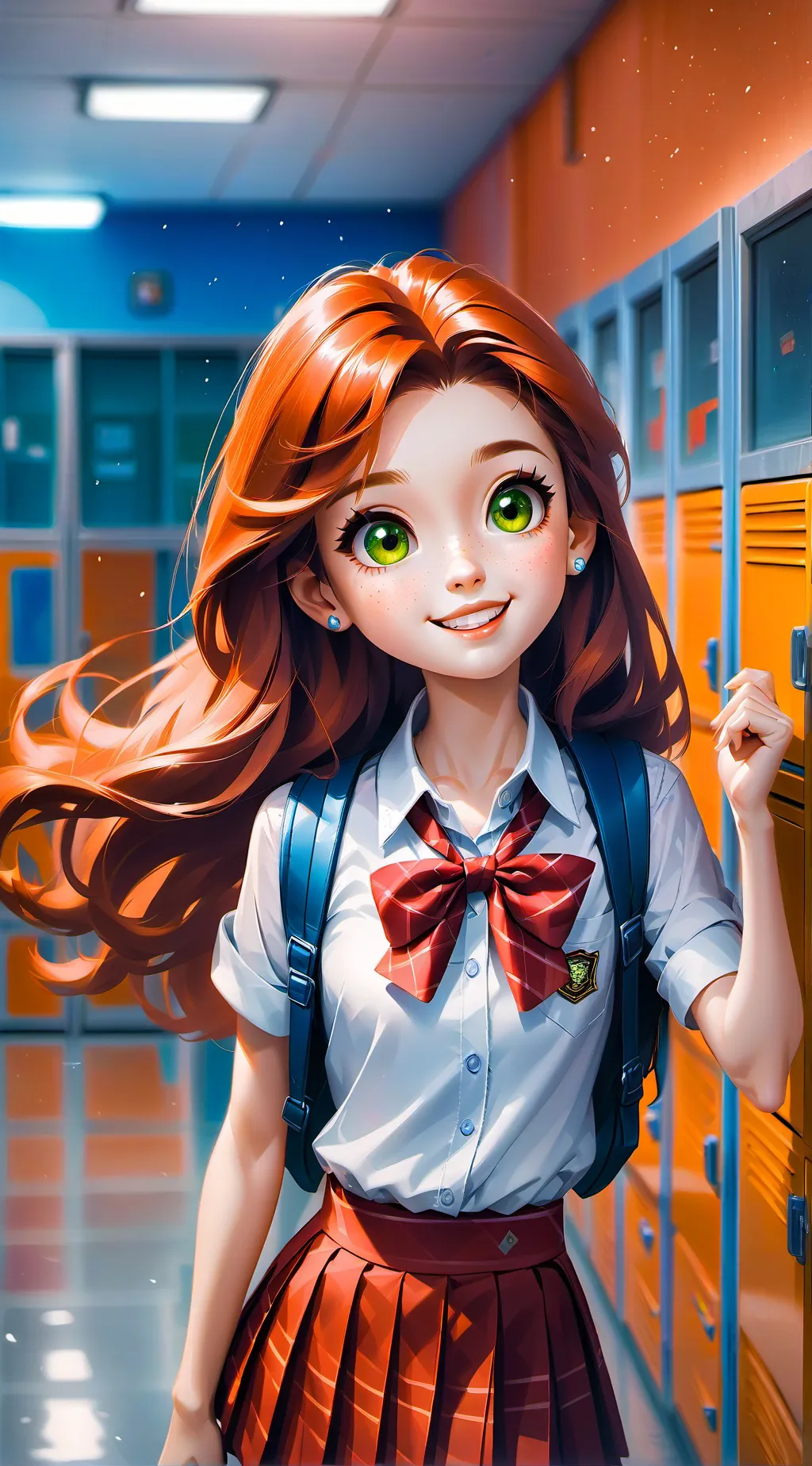 ai character: Hallie background