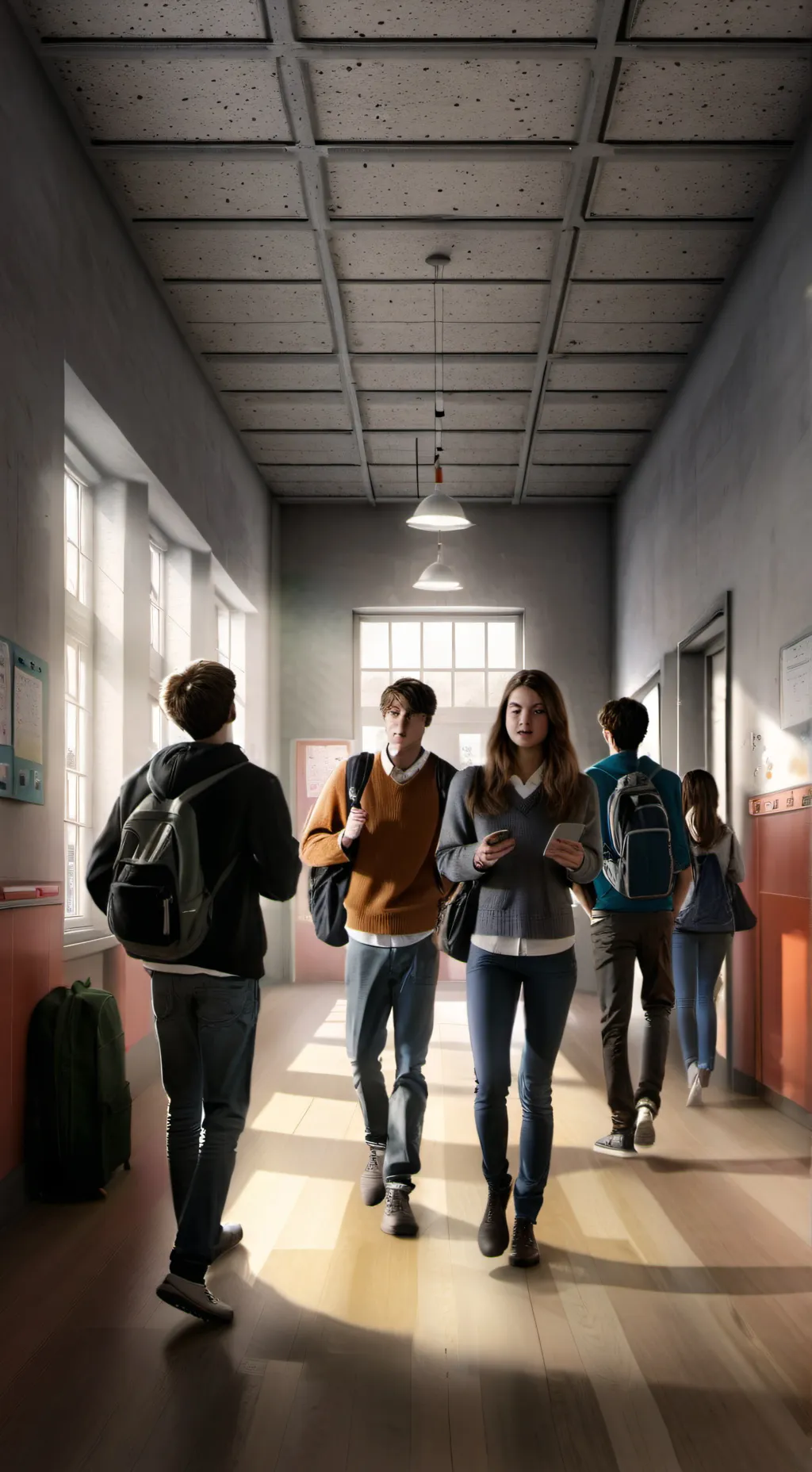 ai character: school background