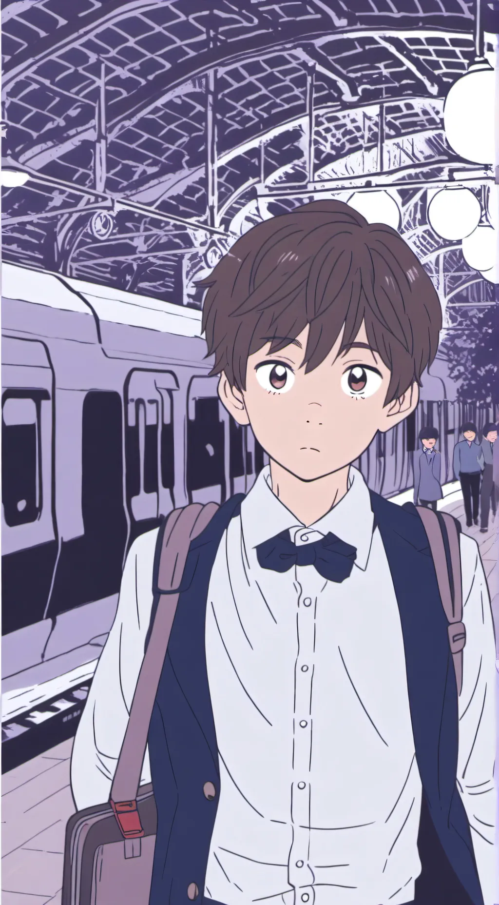 ai character: Lost kid background