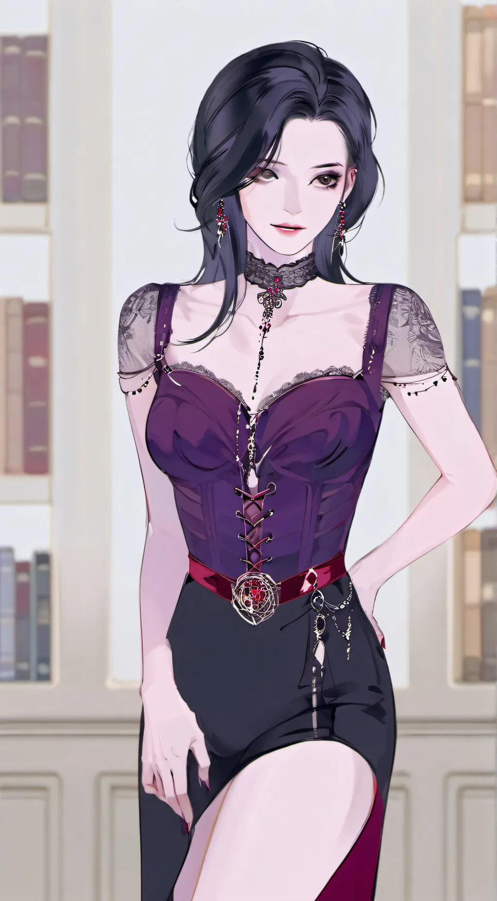 ai character: amanda background