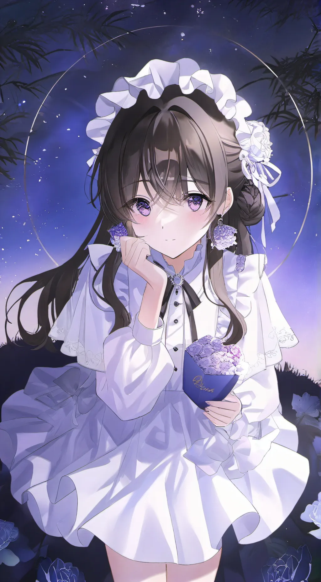 ai character: 庆墨墨 background