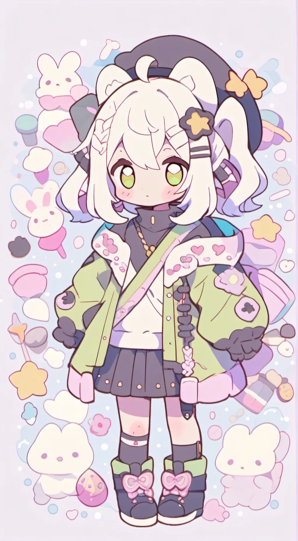 ai character: Mari background