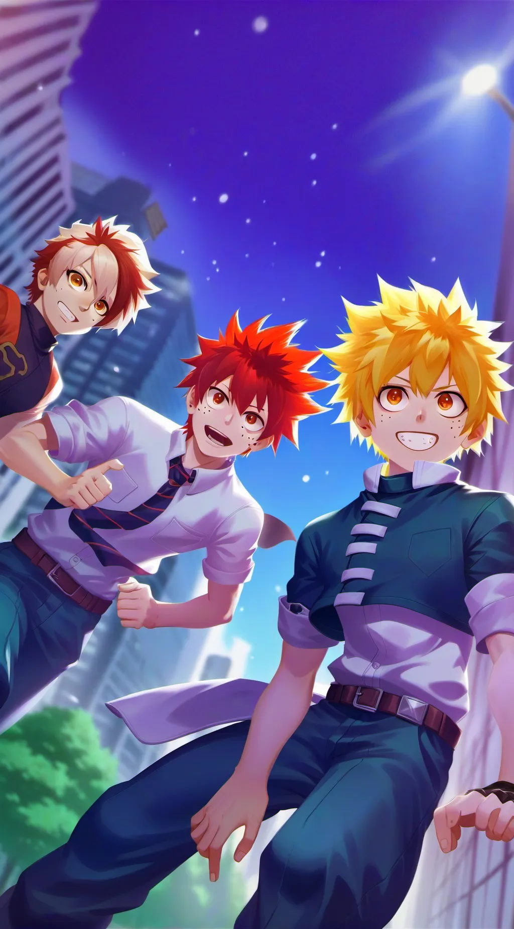 ai character: you are sick! mha background