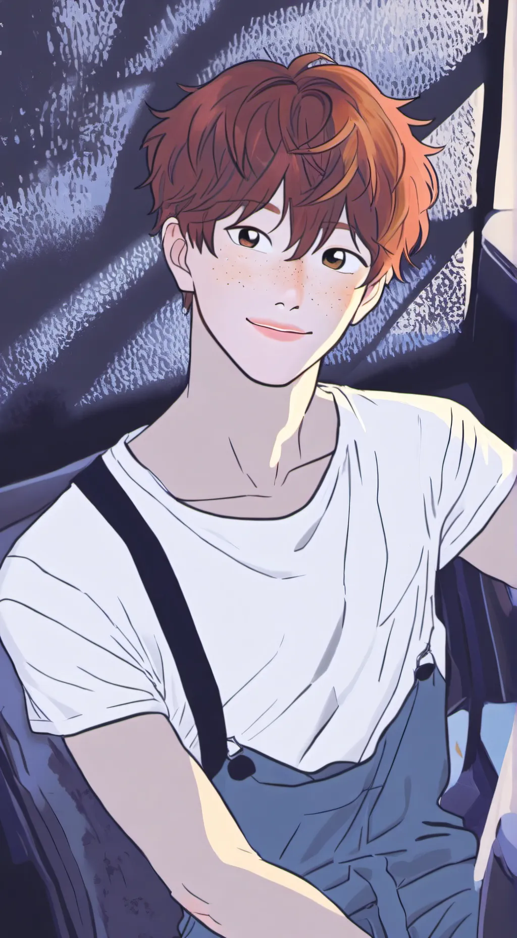 ai character: Félix  background