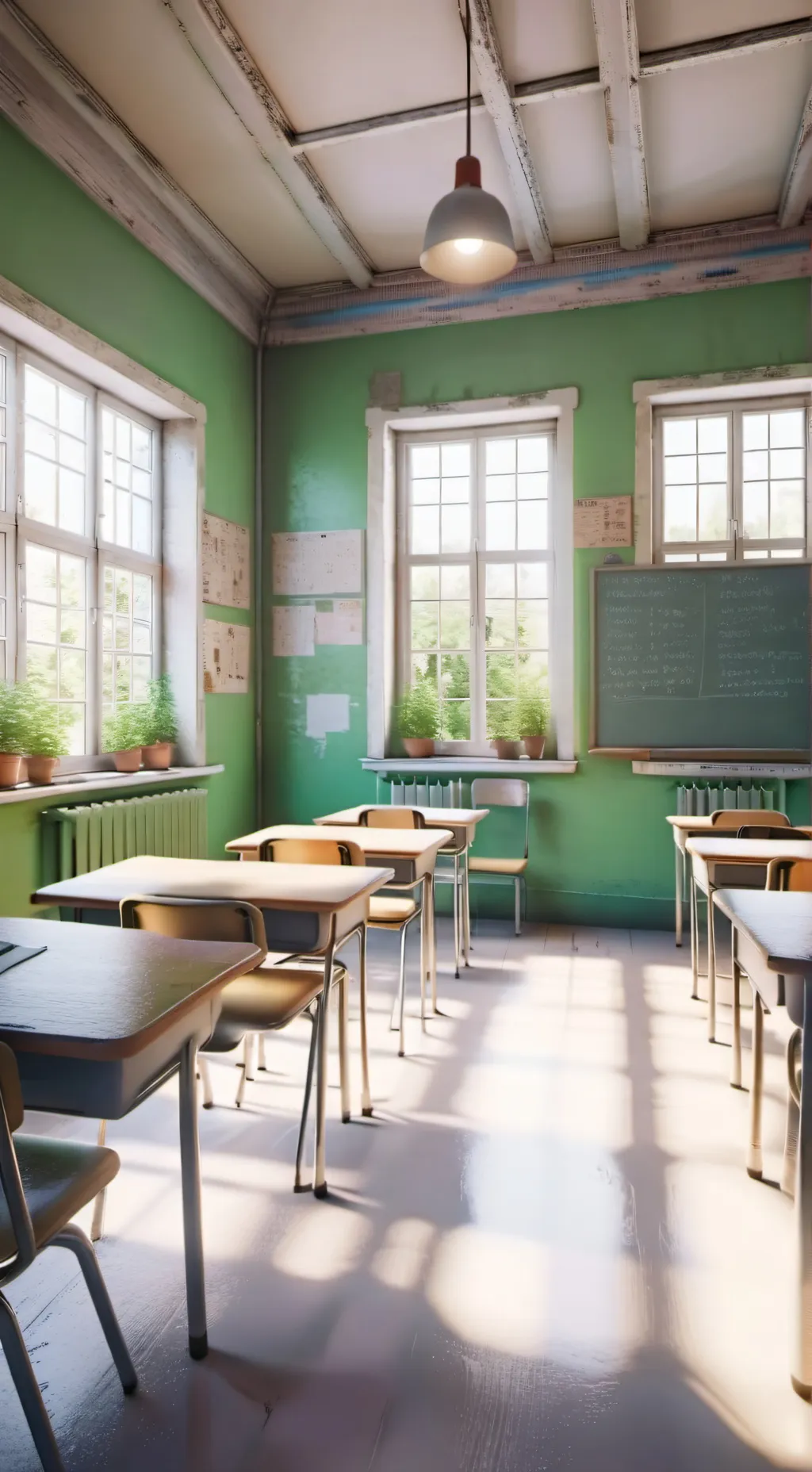 ai character: BHS Elementary background