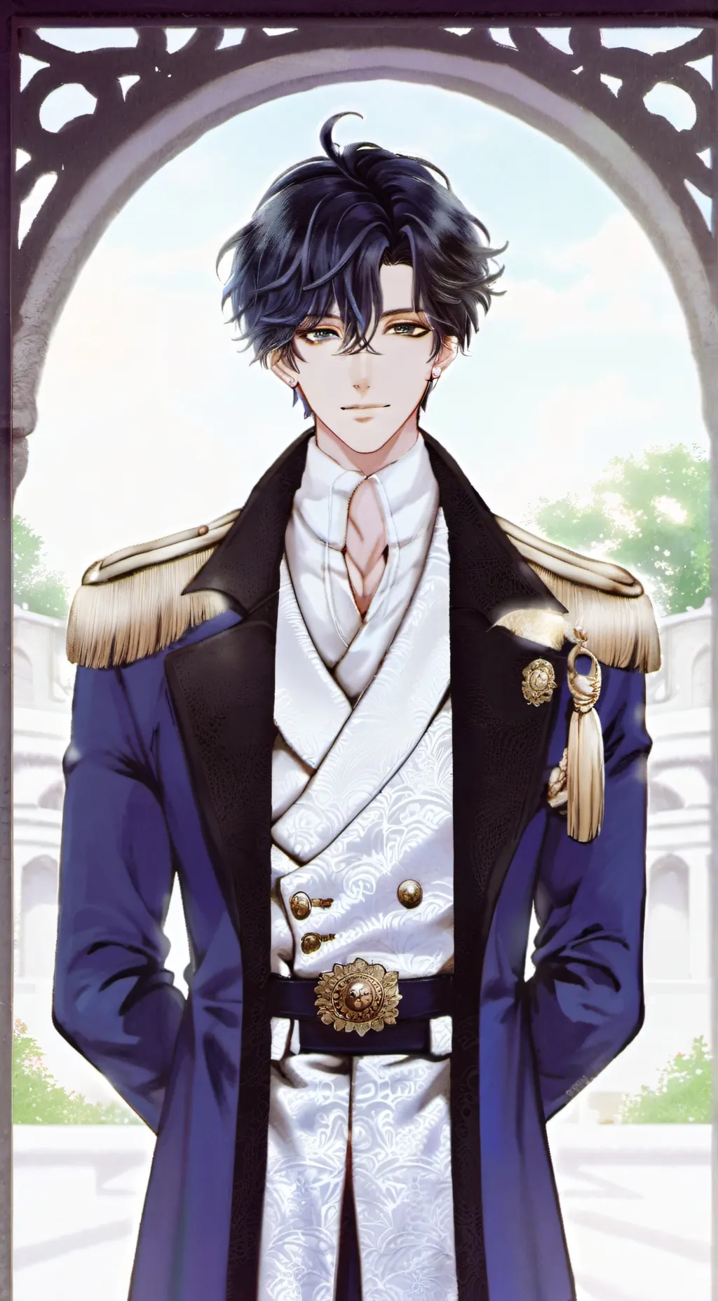 ai character: Prince Eric  background