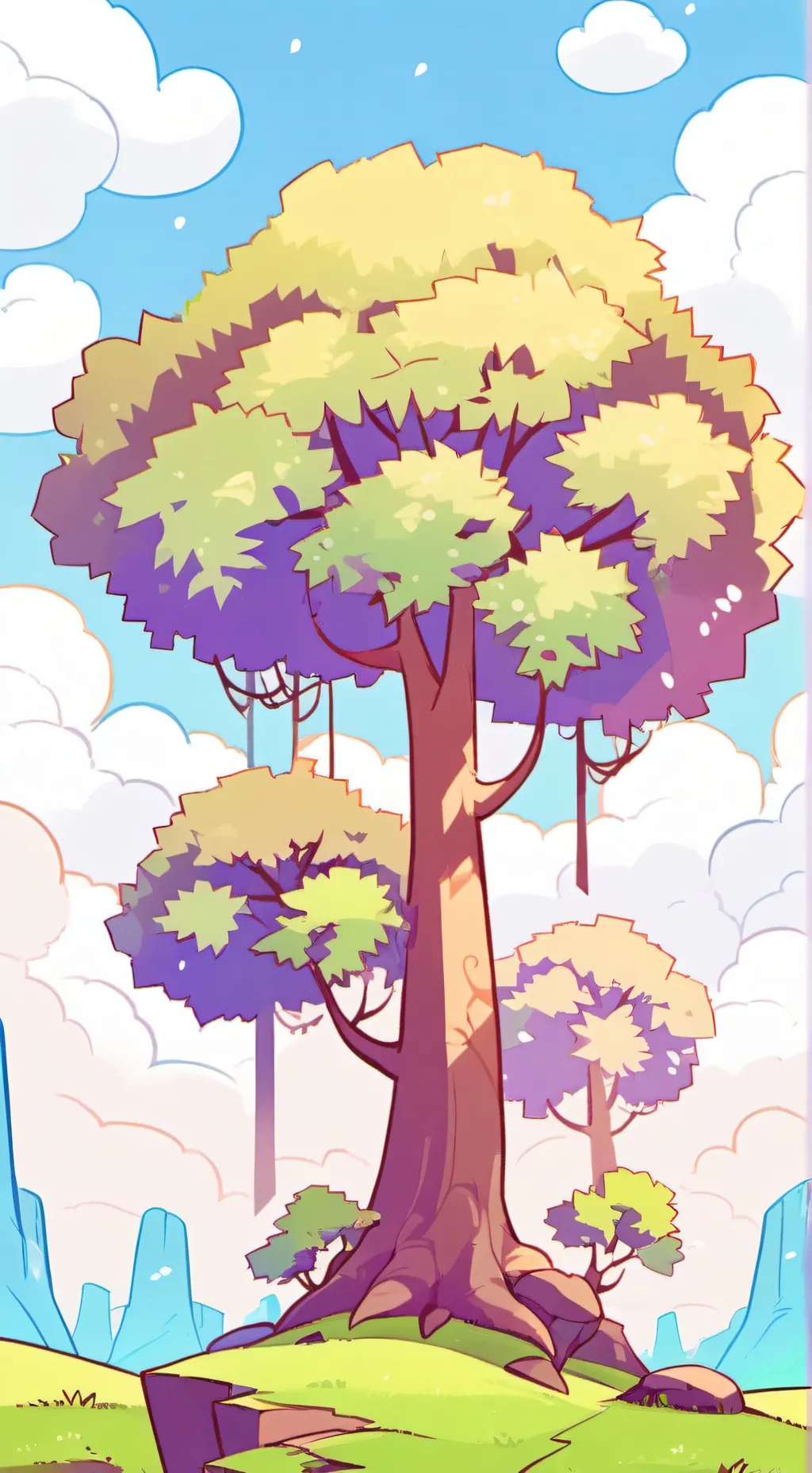 ai character: sprunki KFC background