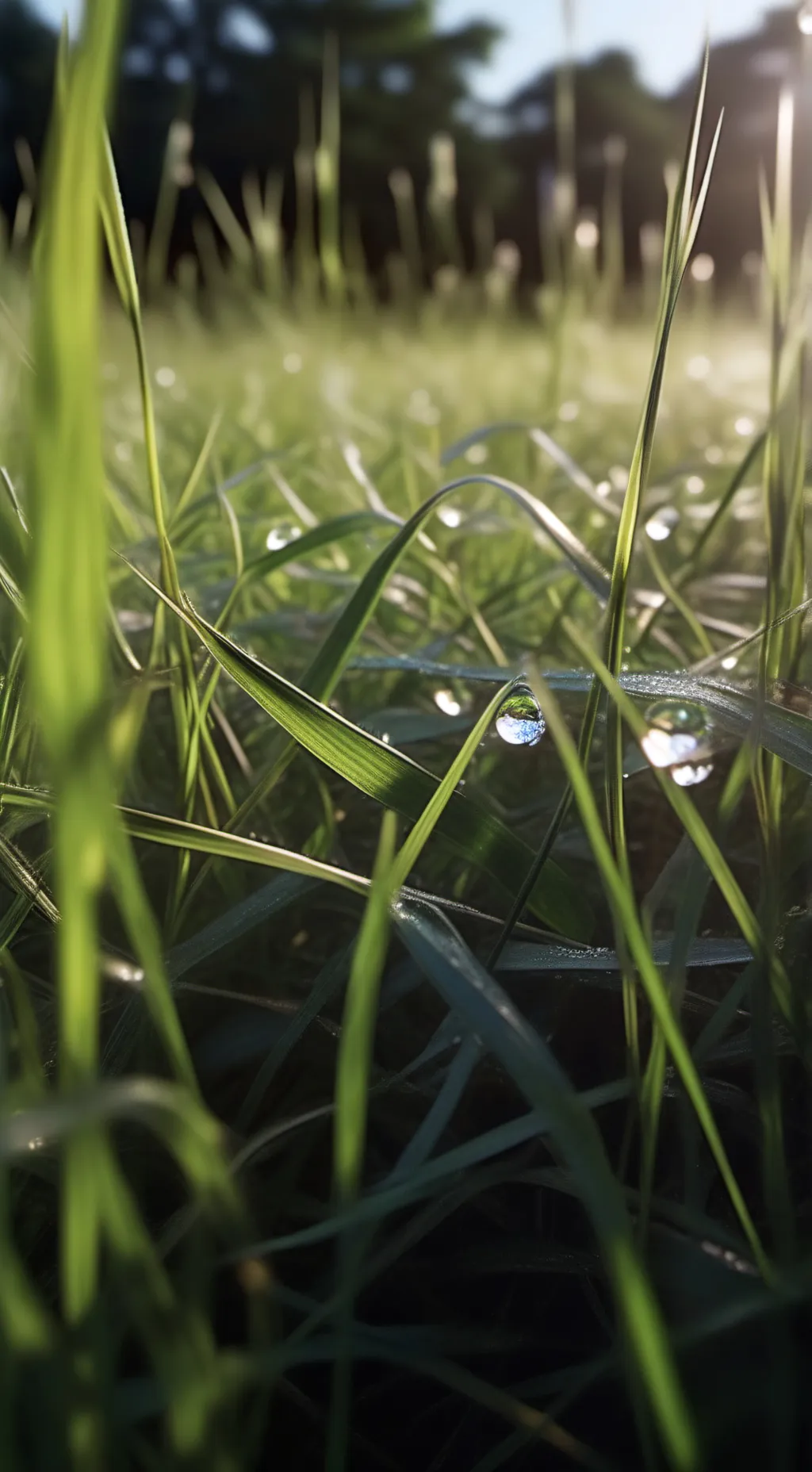 ai character: Grass background