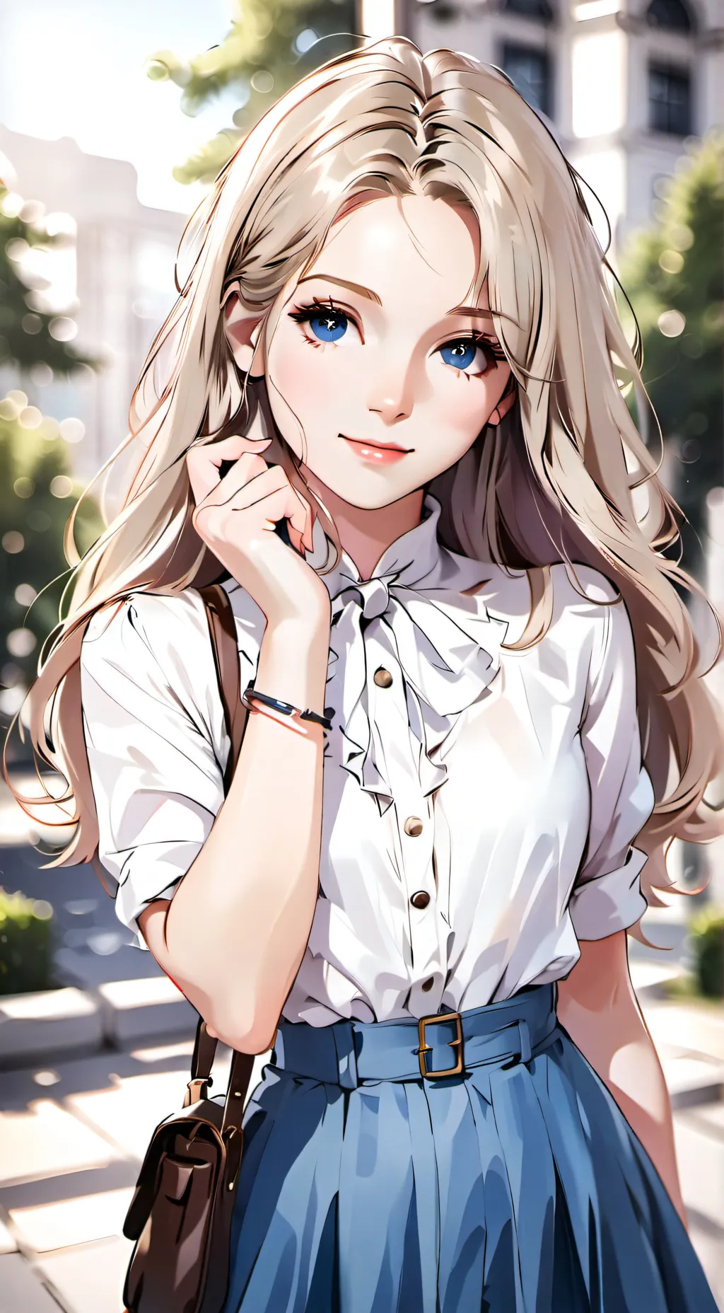 ai character: Victoire  Fishia background