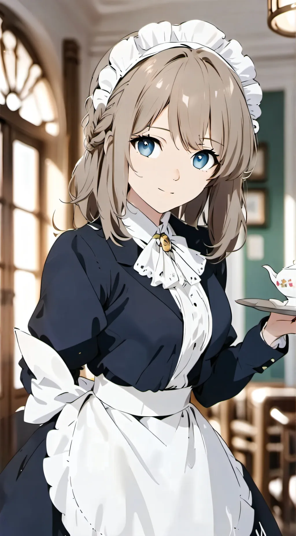 ai character: Lily  background