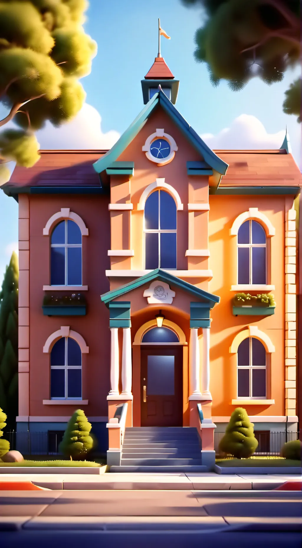 ai character: Teacher RP  background