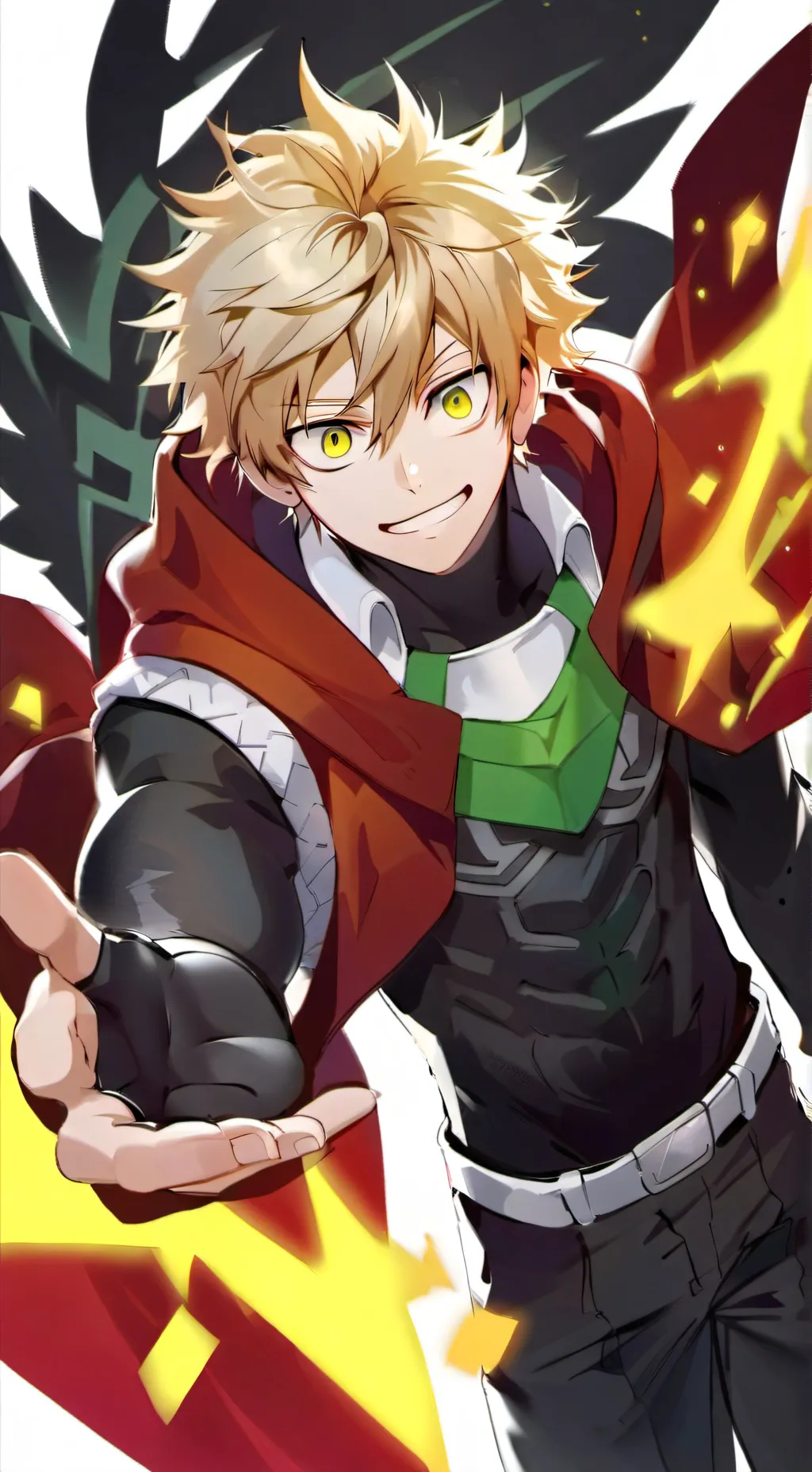 ai character: mha hate bakugo  background
