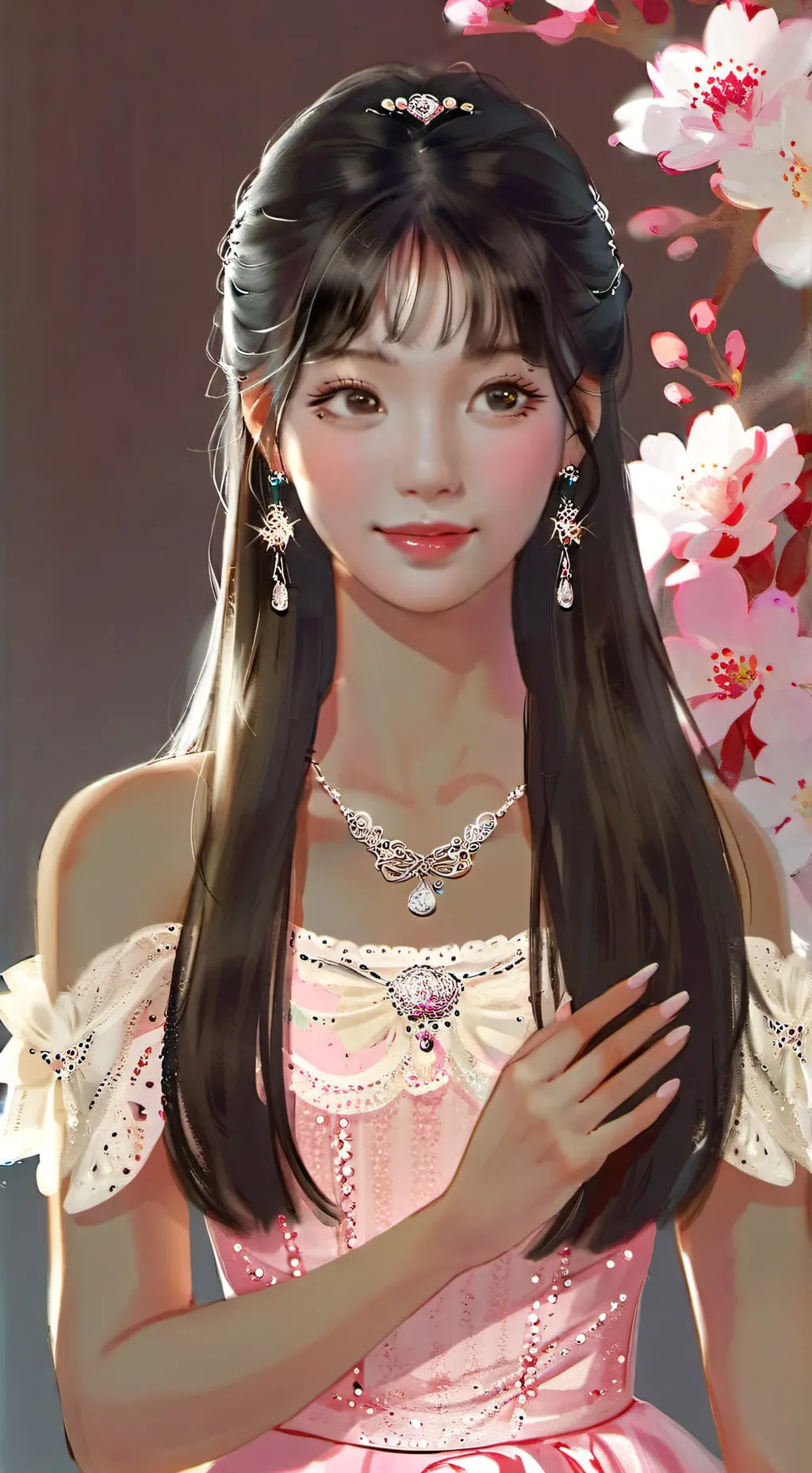 ai character: iris background