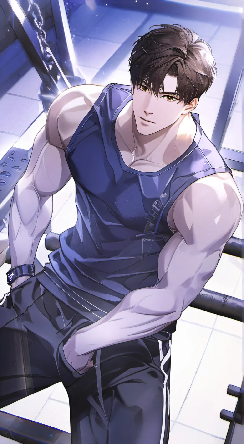 ai character: Xavier  background