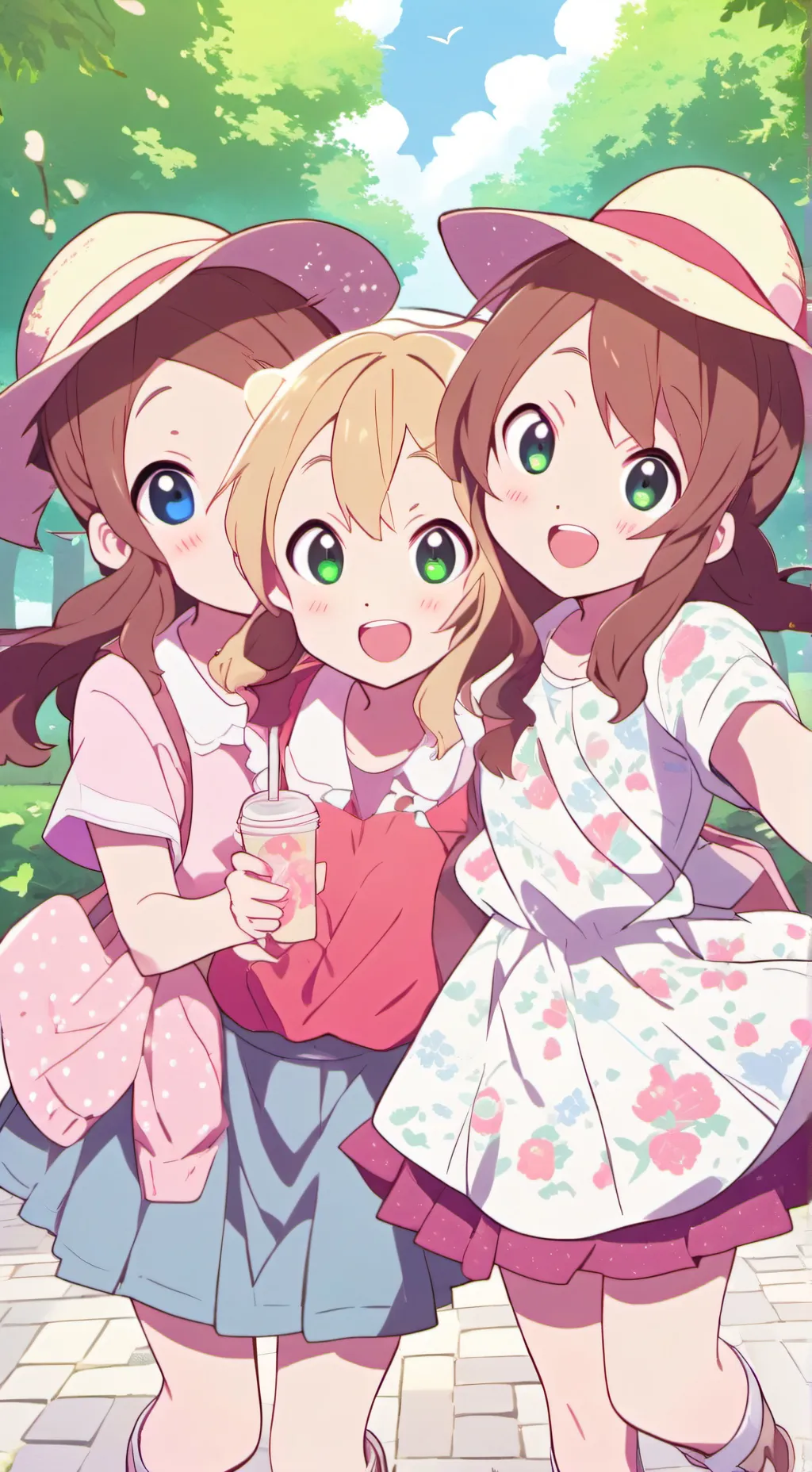 ai character: Girl bullies background