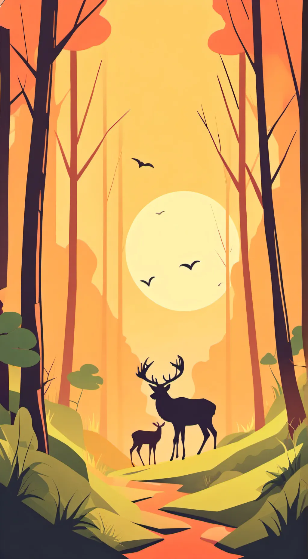 ai character:  haunted hotel background