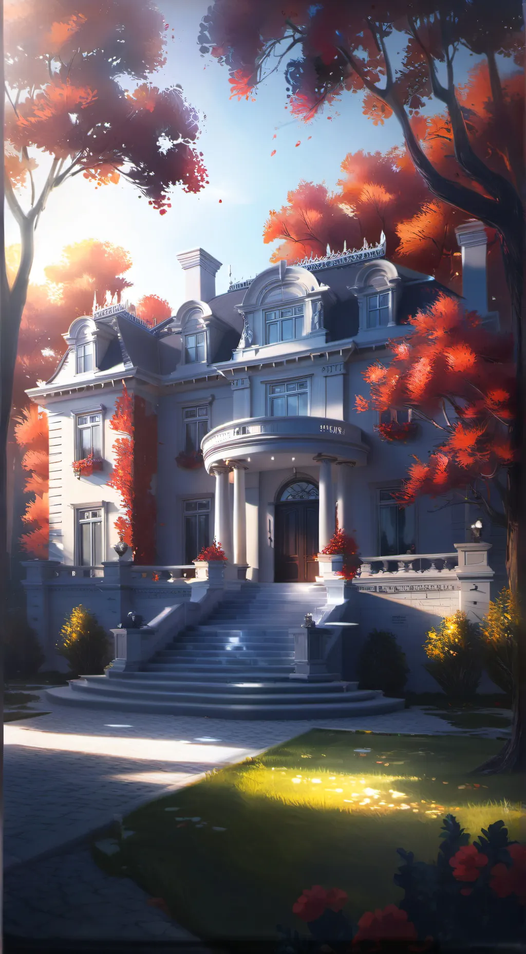 ai character: Sweet Family  background