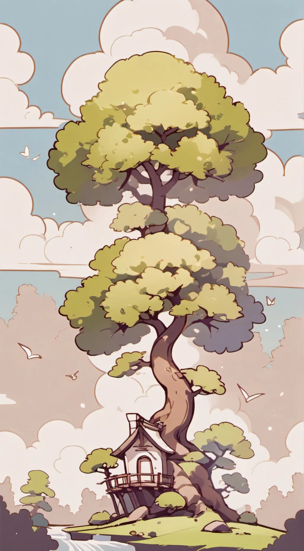 ai character: universida sprunki background