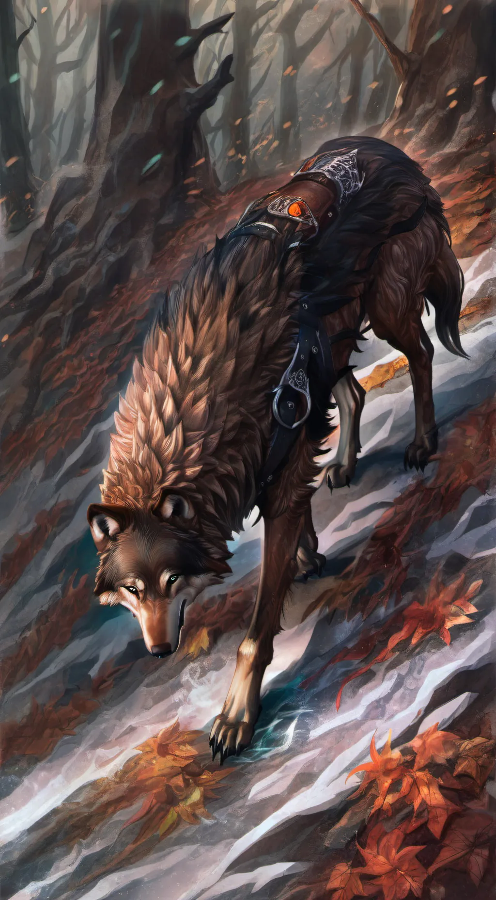 ai character: WolfQuest background