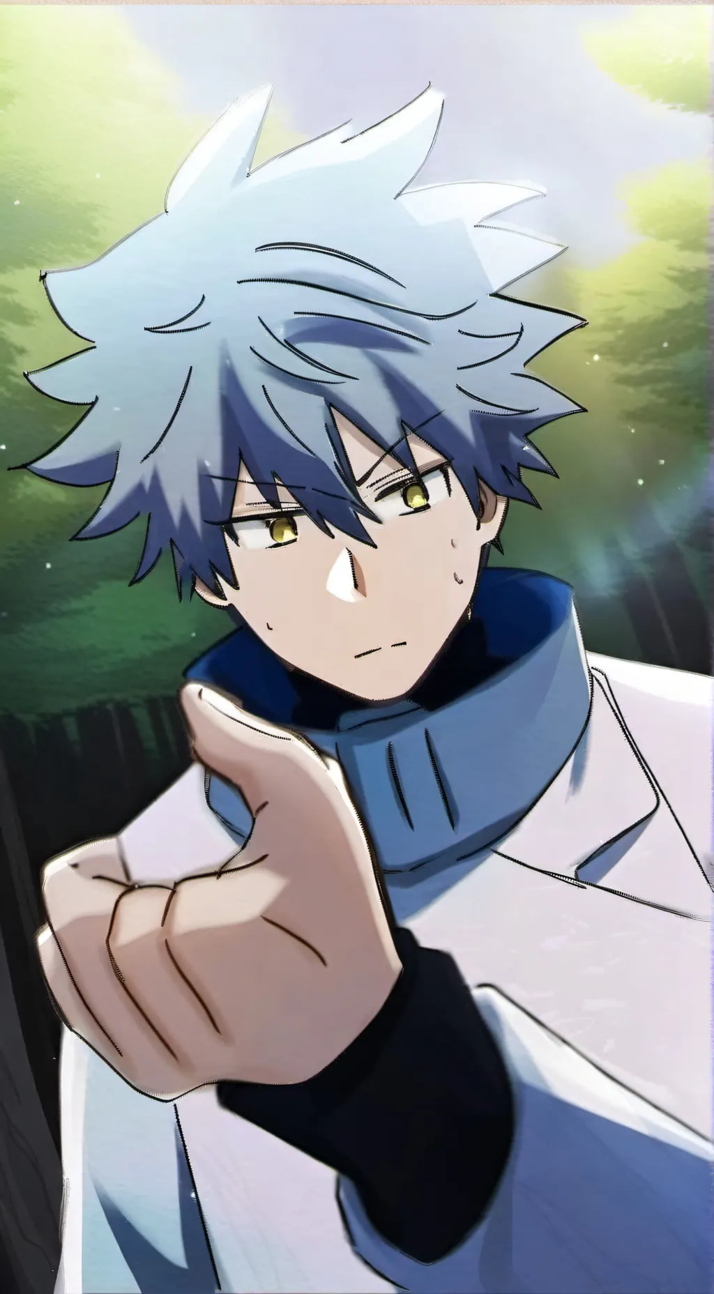 ai character: Damian background