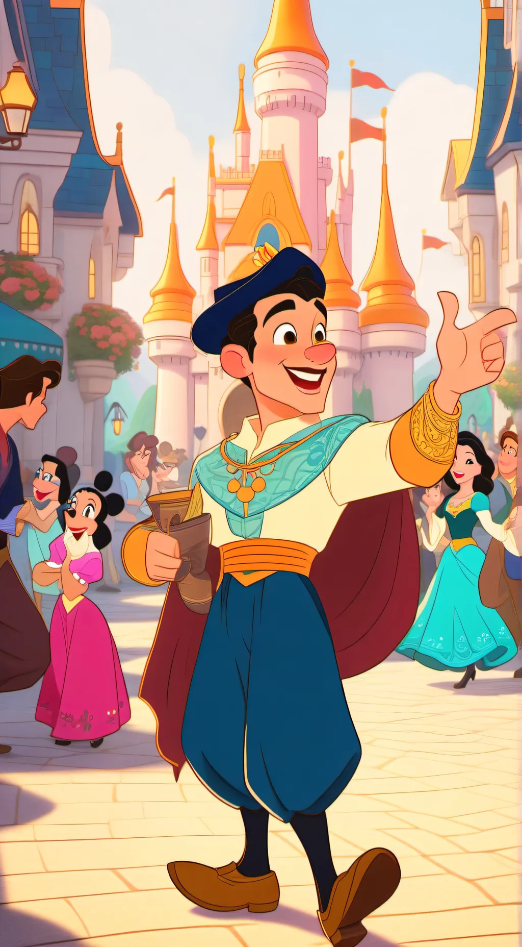 ai character: Fnf background