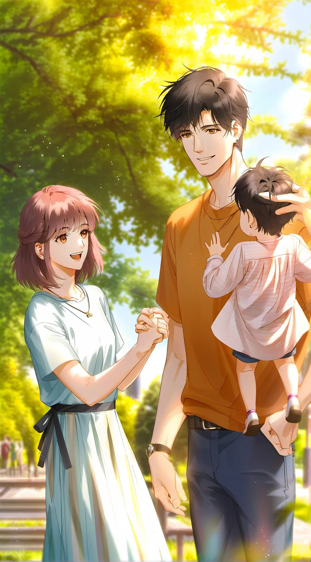 ai character: ur the chill one background