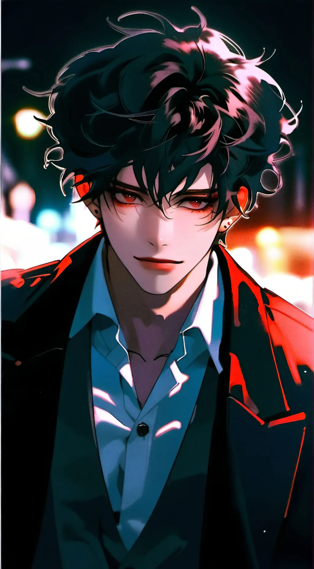 ai character: Adrian  background