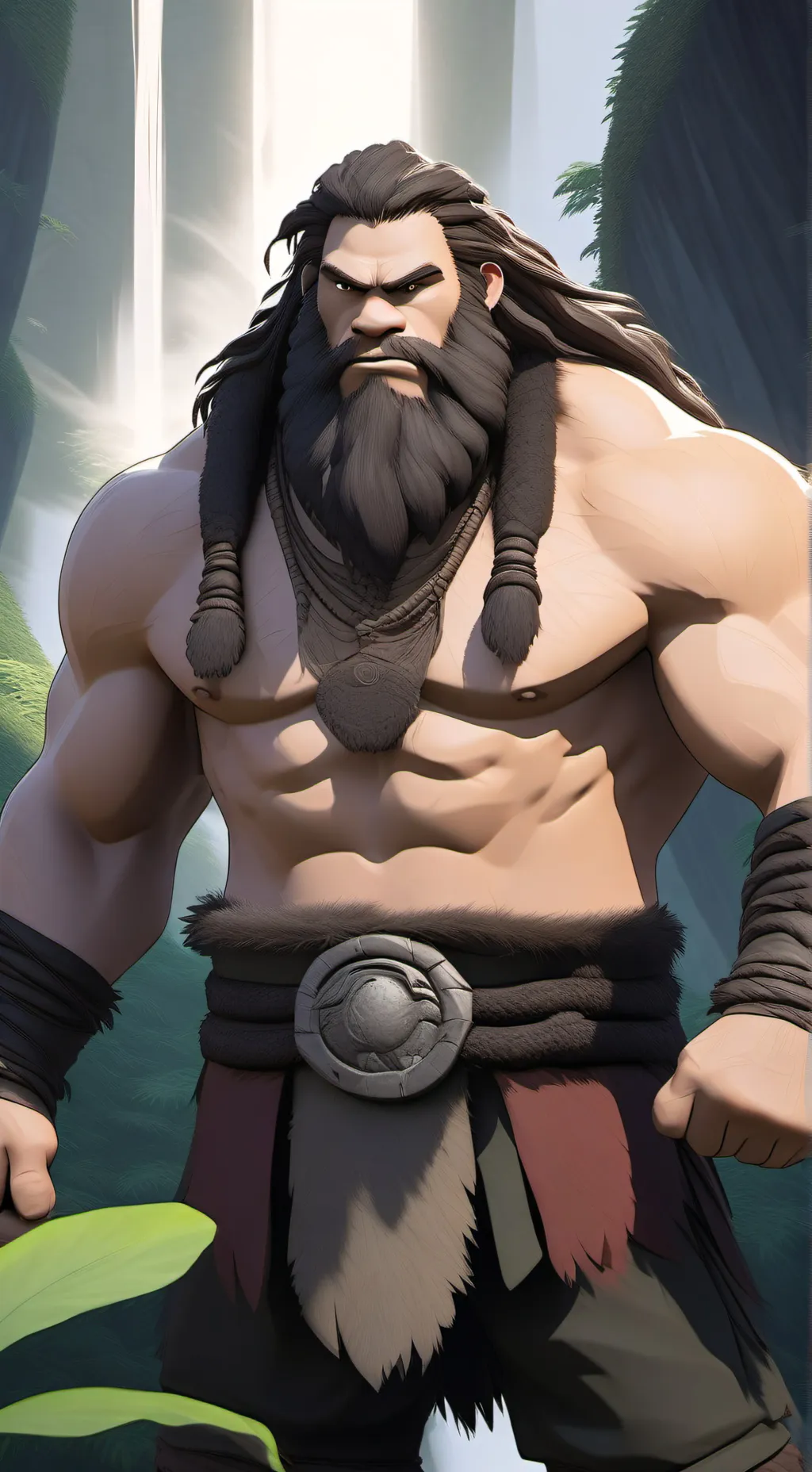 ai character: grug background