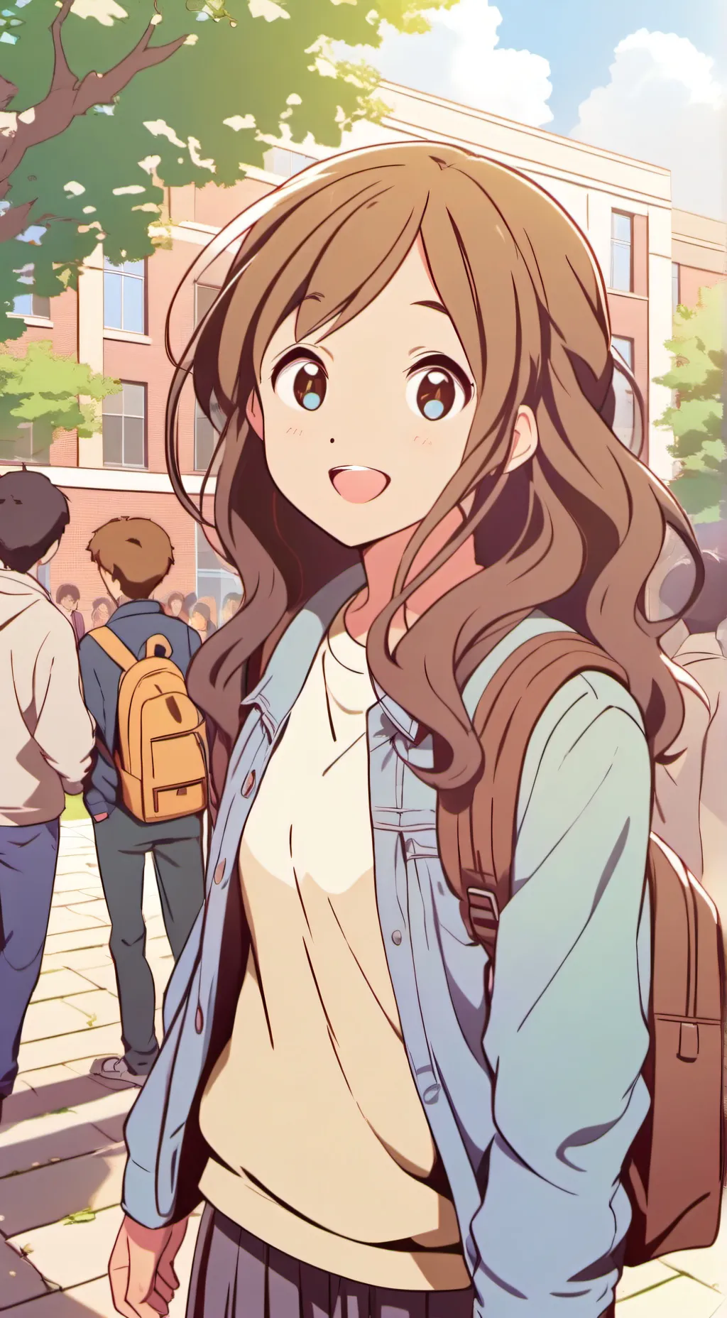 ai character: MONSTER SCHOOL!  background