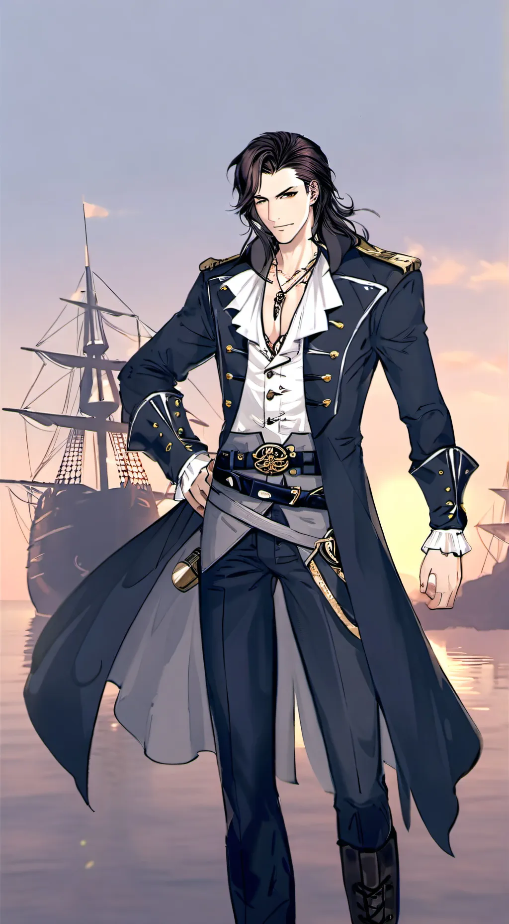 ai character: Captain Vanhart background