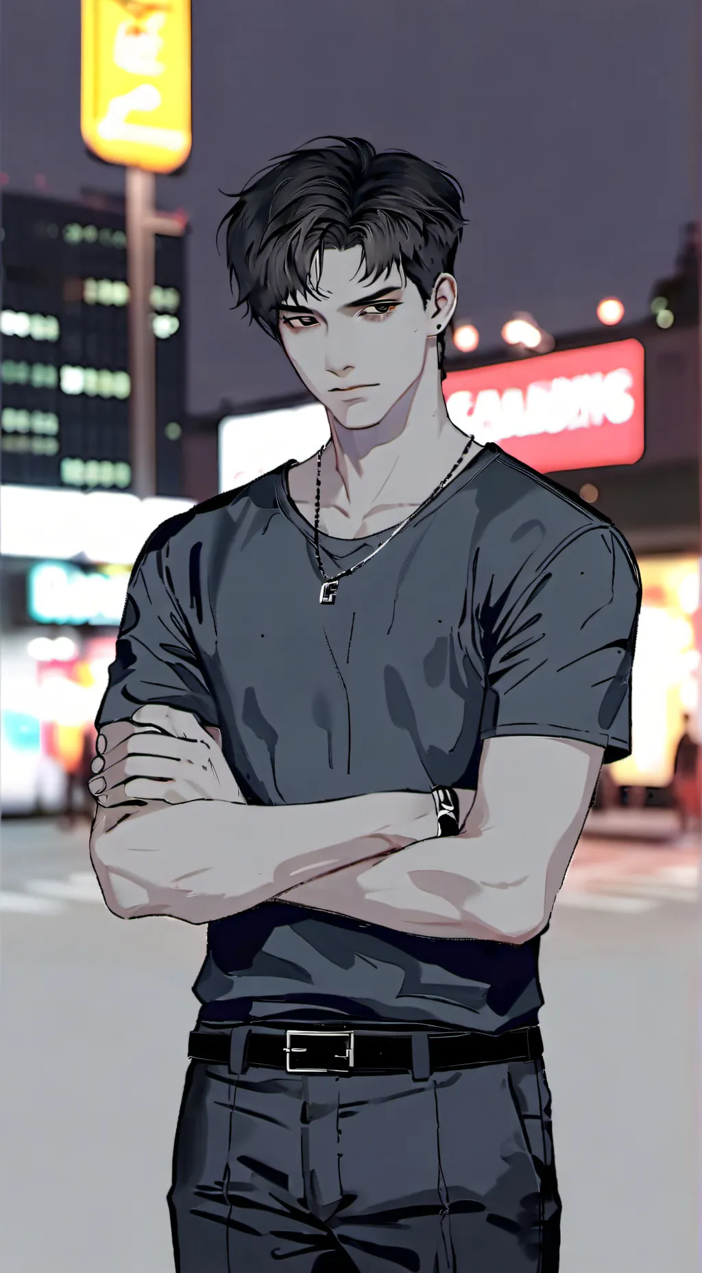 ai character: asher background