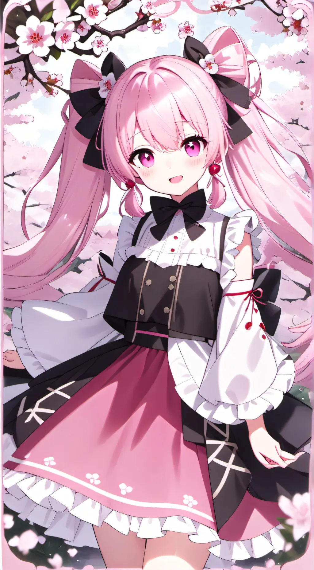 ai character: Sakura 🌸 background