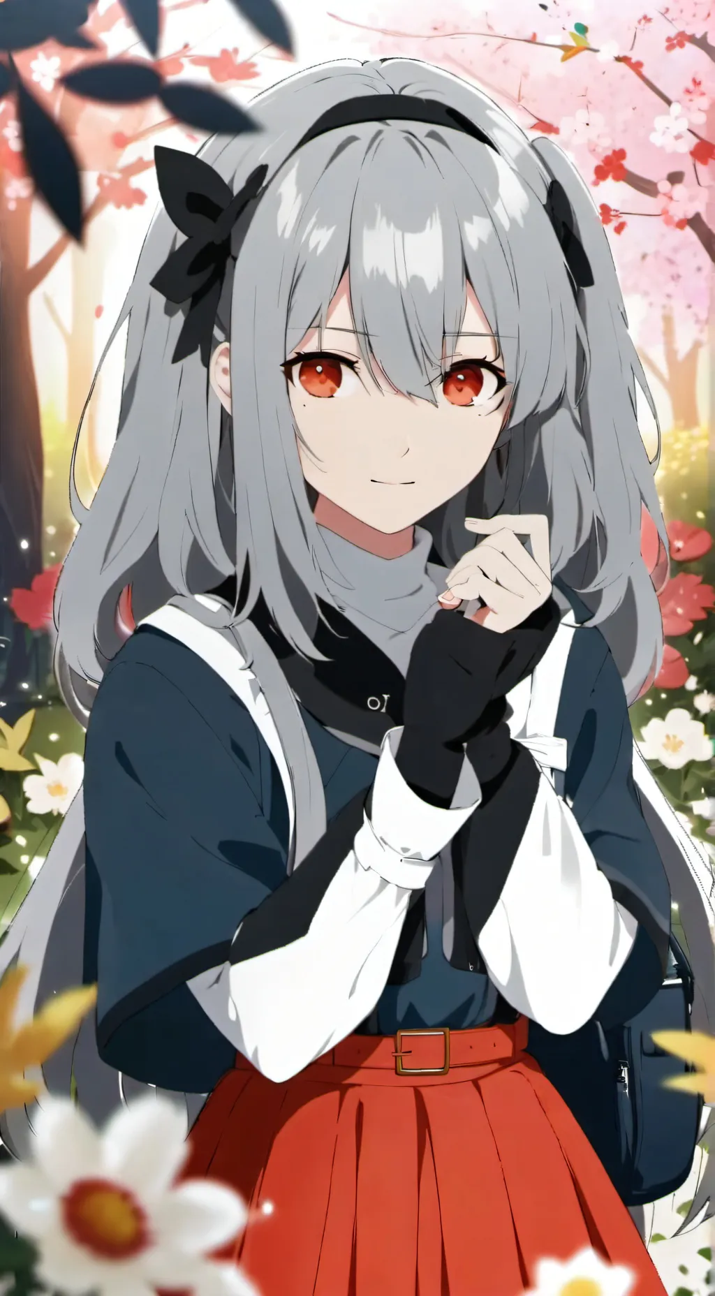 ai character: Lily background