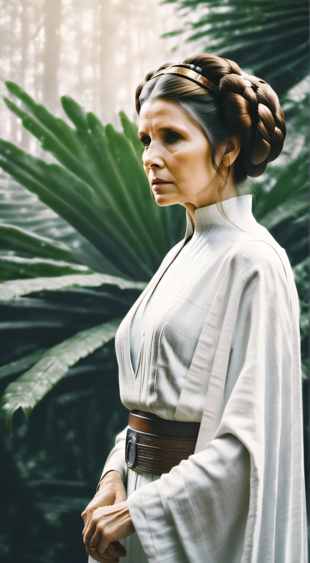 ai character: Leia organa background