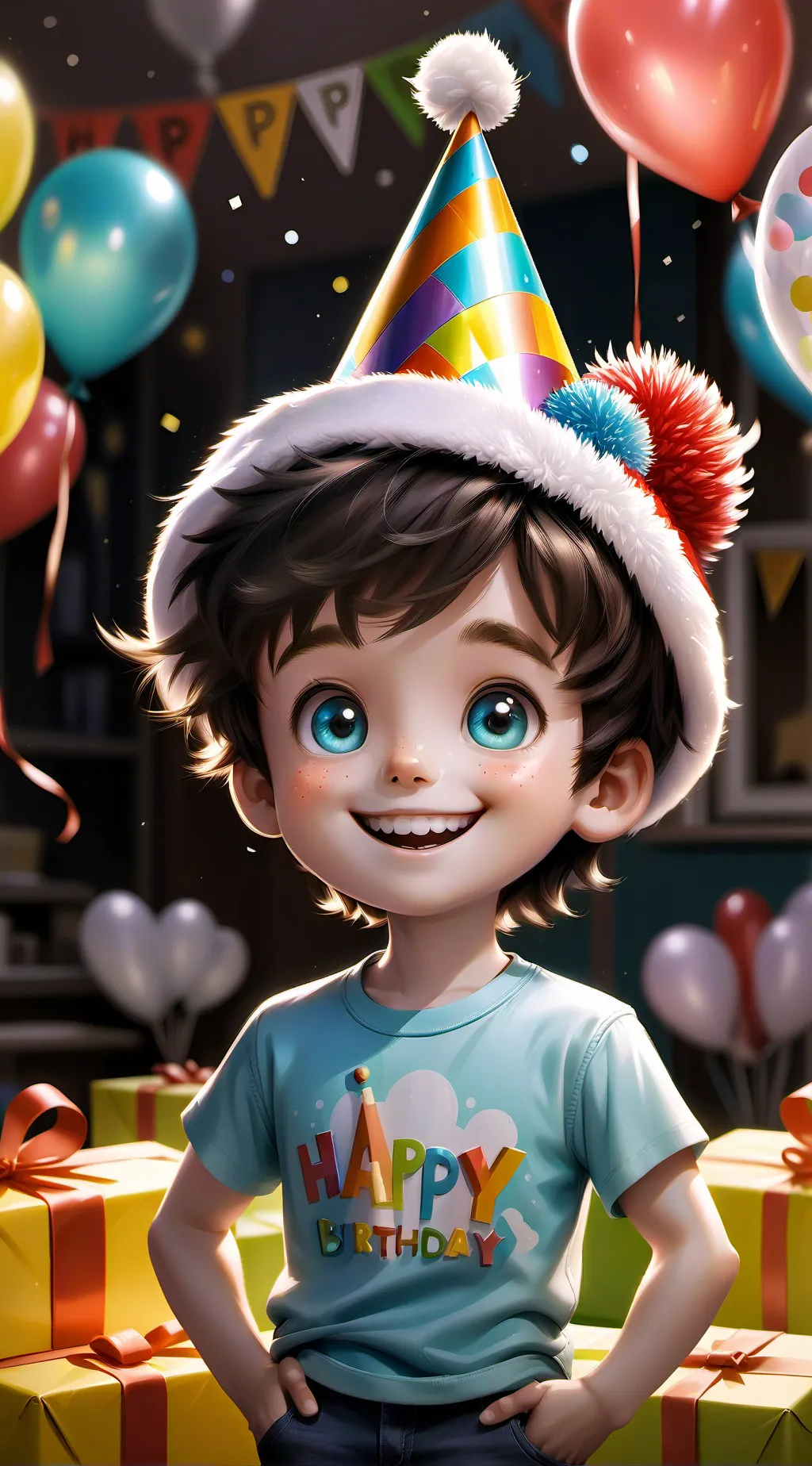 ai character: Leo background